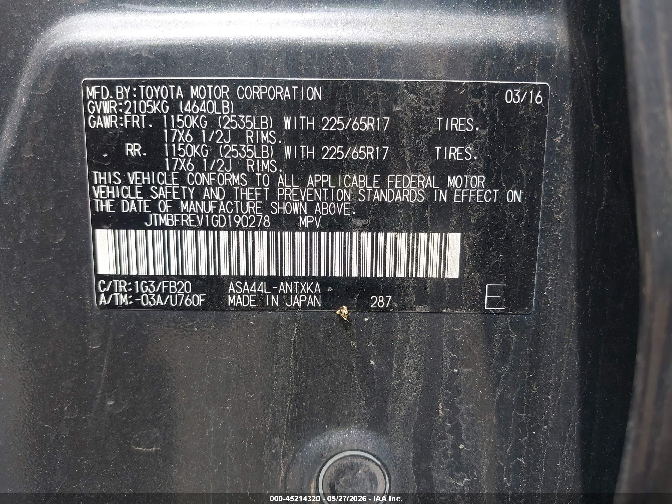 TOYOTA RAV4 image 9