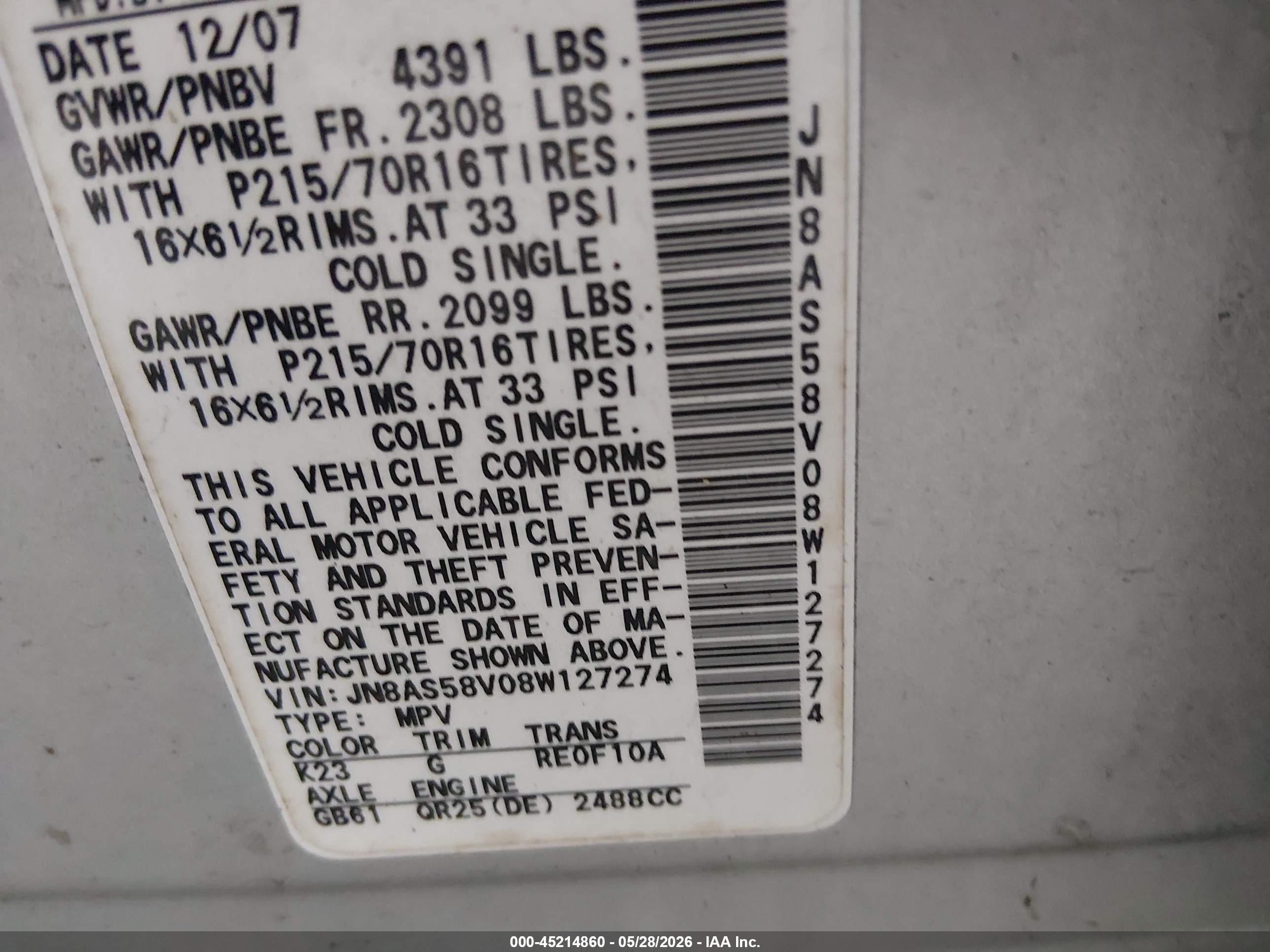 NISSAN ROGUE image 9