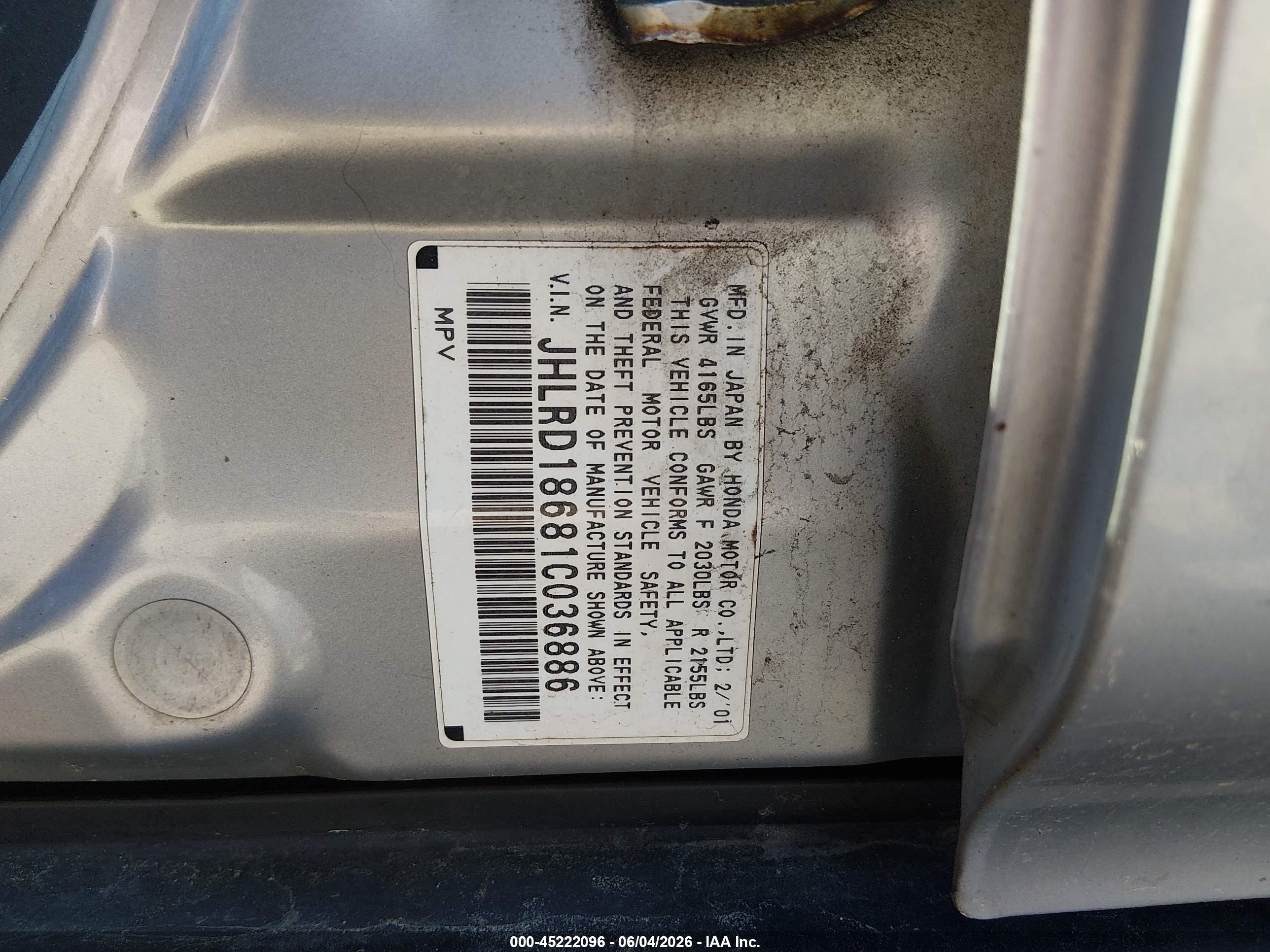 HONDA CR-V image 9