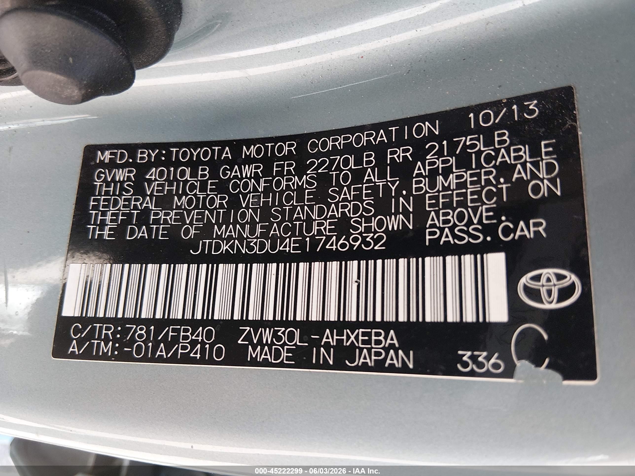 TOYOTA PRIUS image 9
