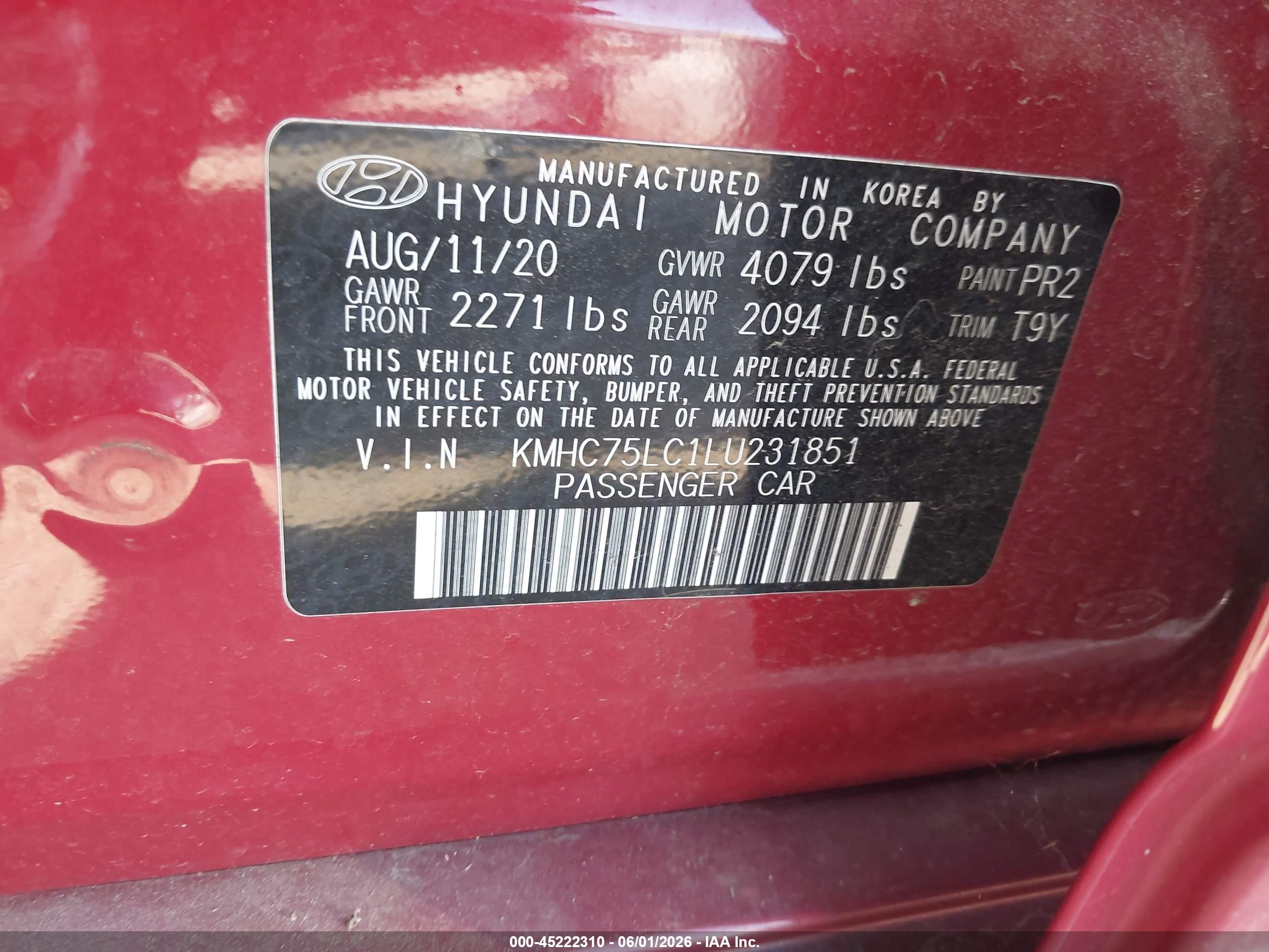 HYUNDAI IONIQ image 9