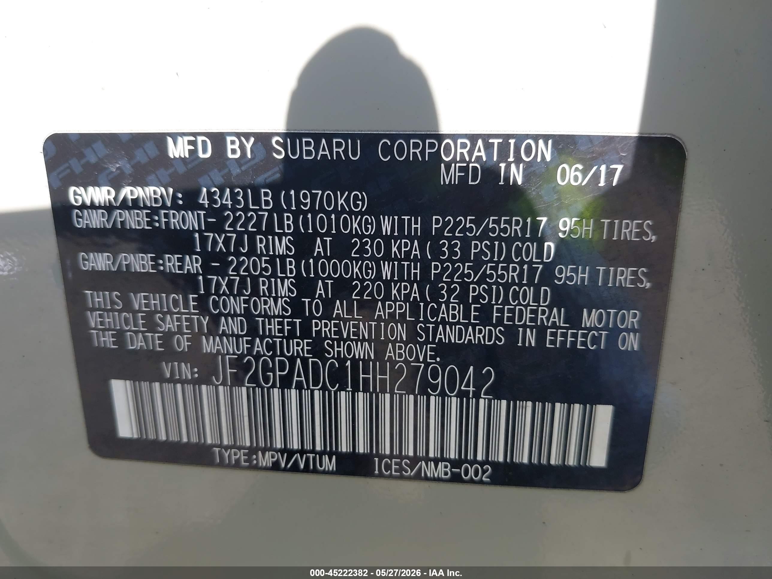 SUBARU CROSSTREK image 9