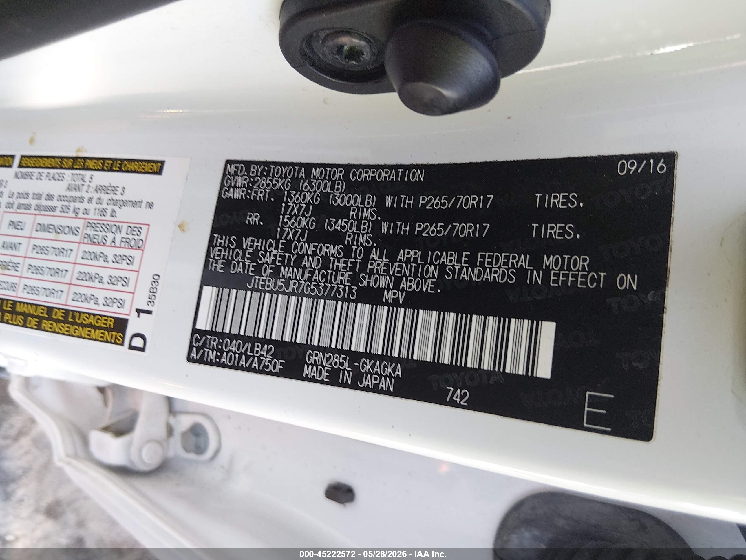 TOYOTA 4RUNNER image 9