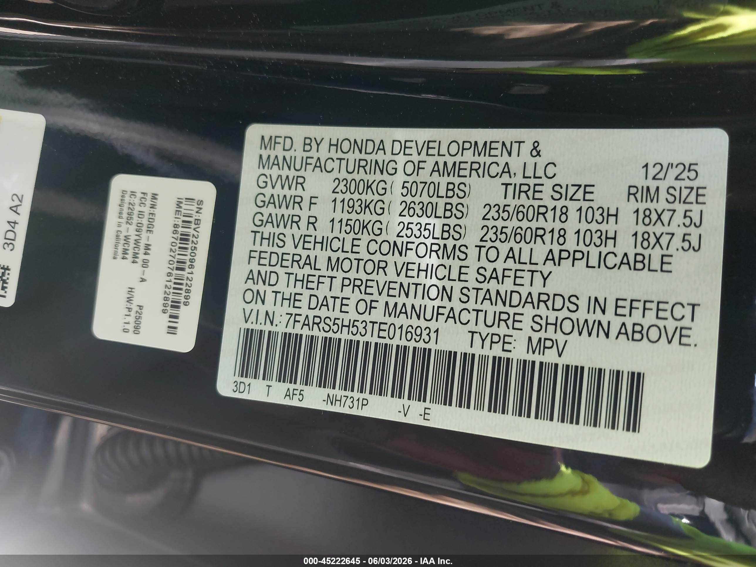 HONDA CR-V image 9