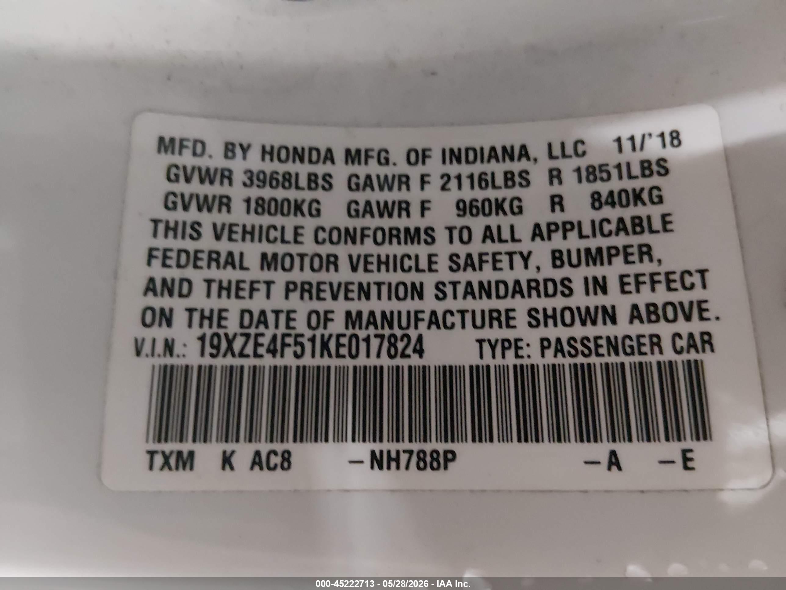 HONDA INSIGHT image 9