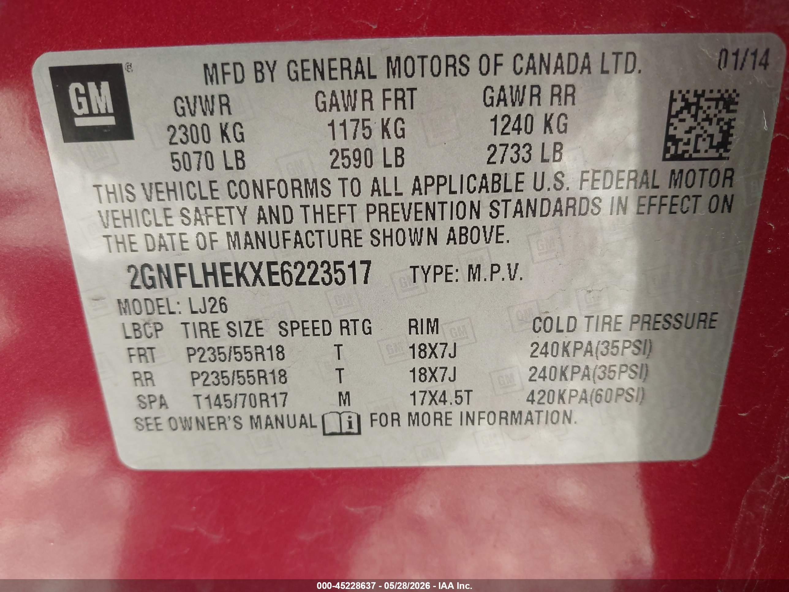 CHEVROLET EQUINOX image 9