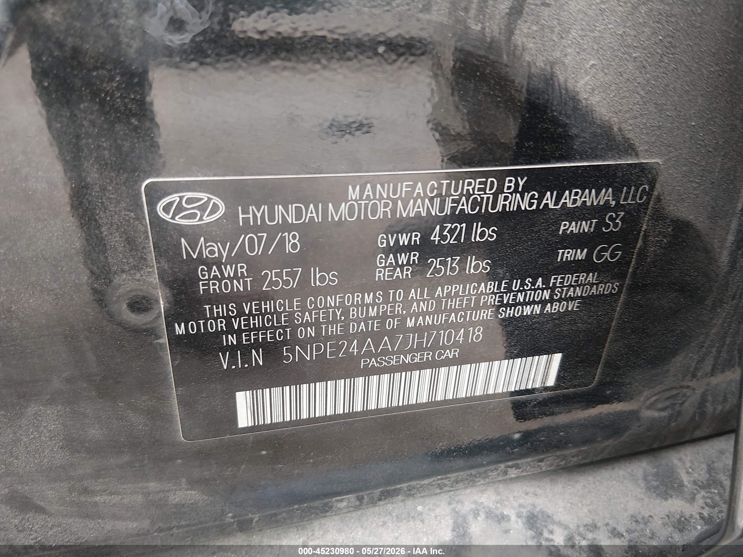 HYUNDAI SONATA image 9