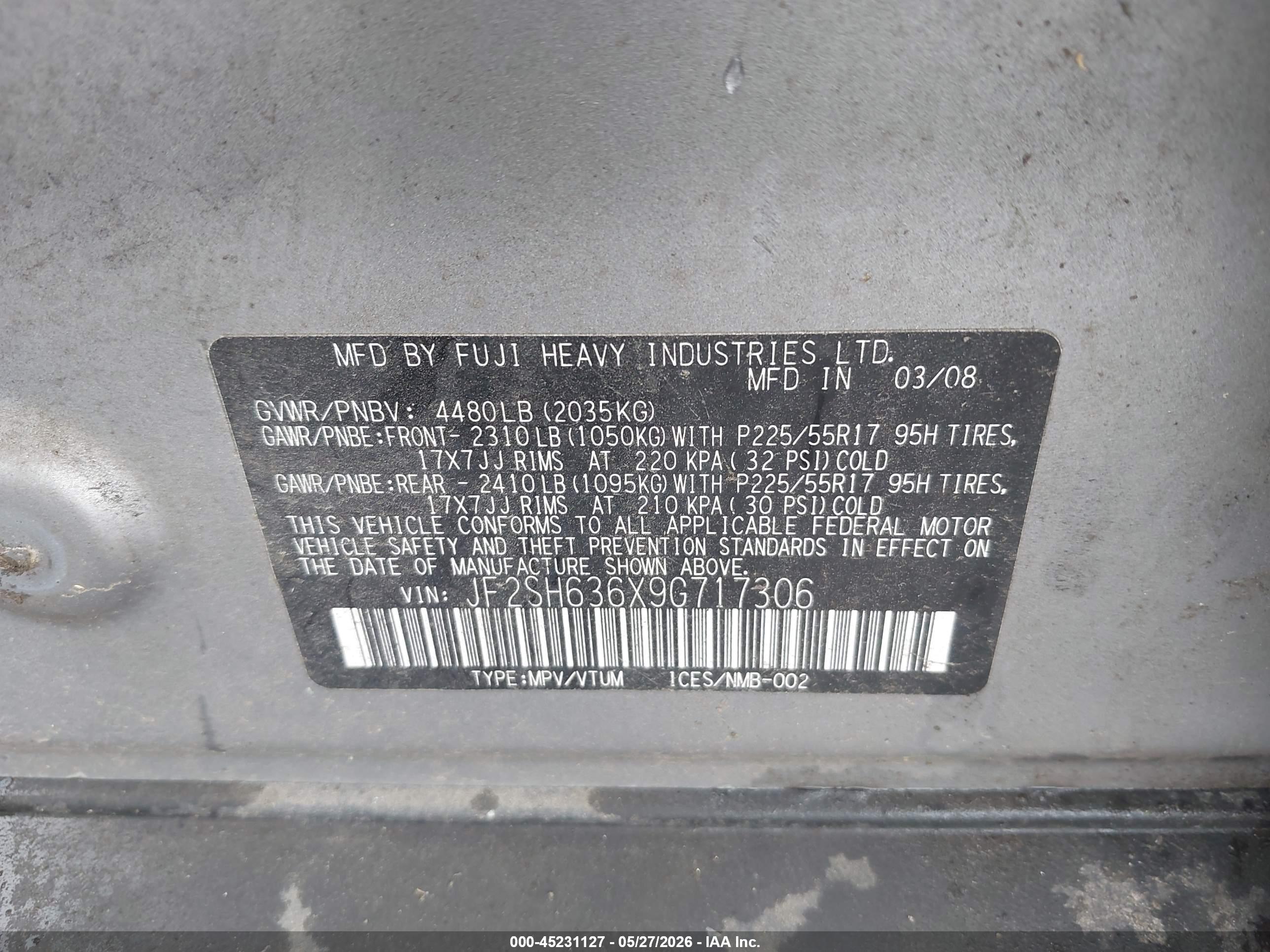 SUBARU FORESTER image 9