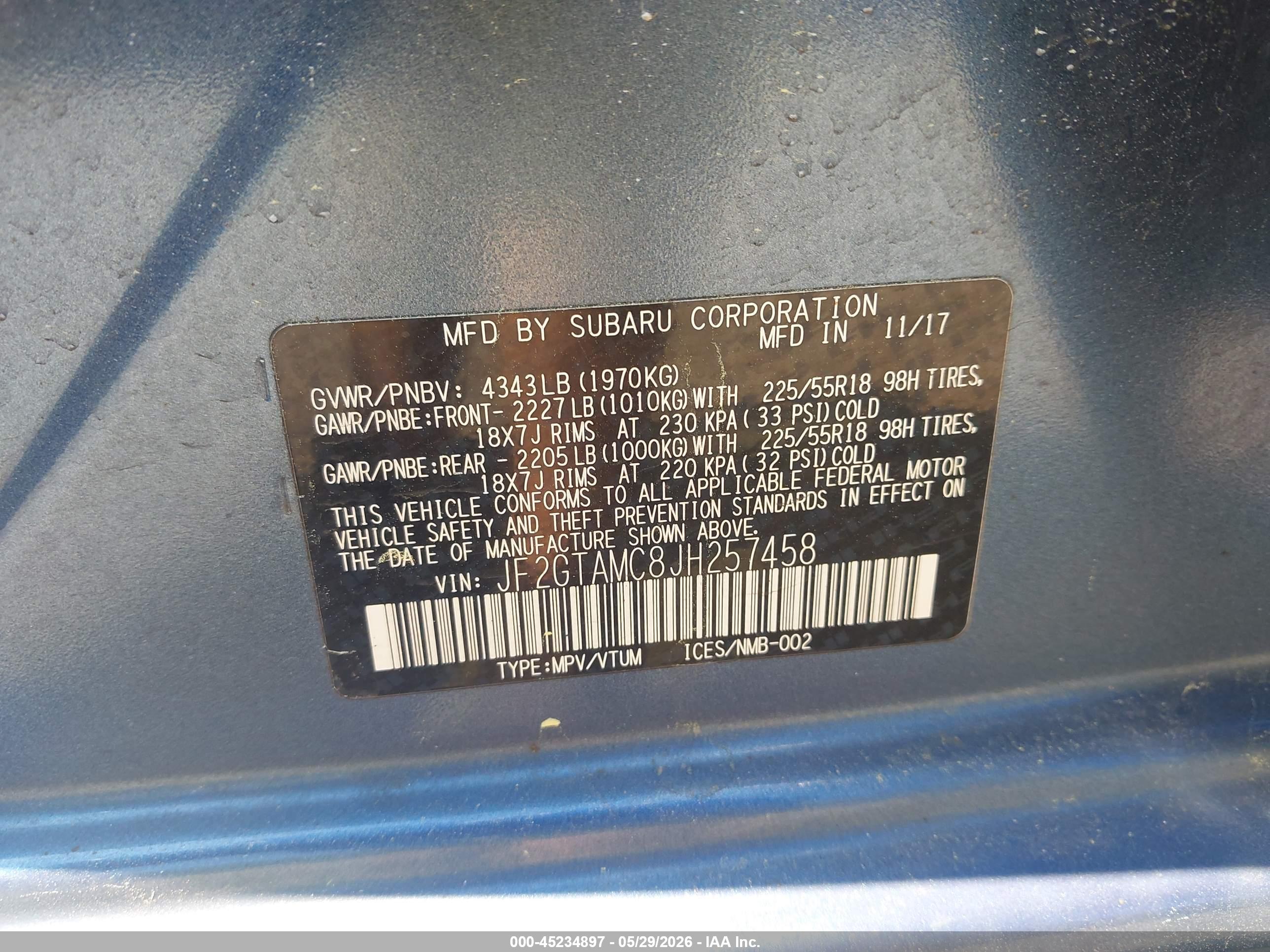 SUBARU CROSSTREK image 9