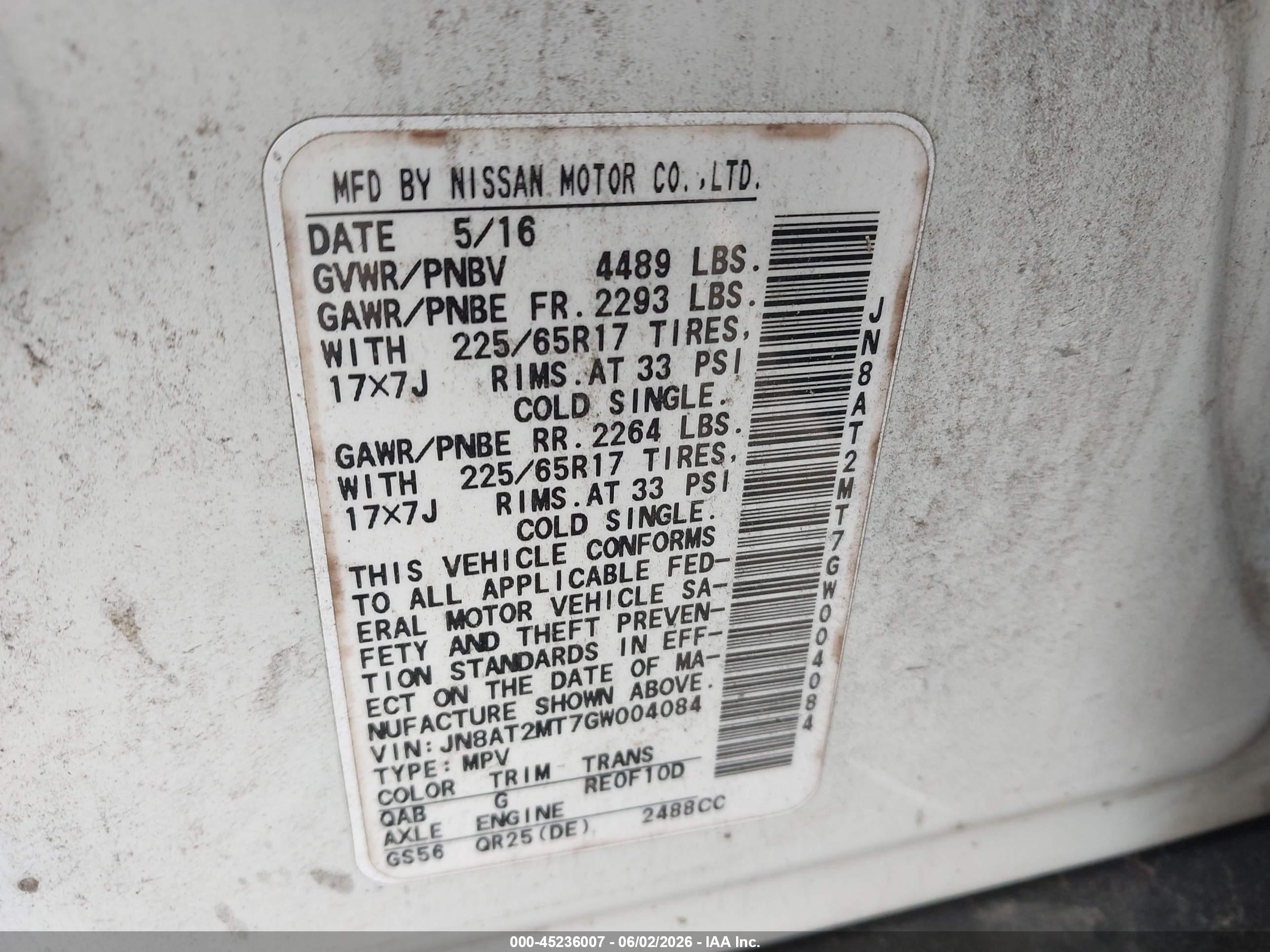 NISSAN ROGUE image 9
