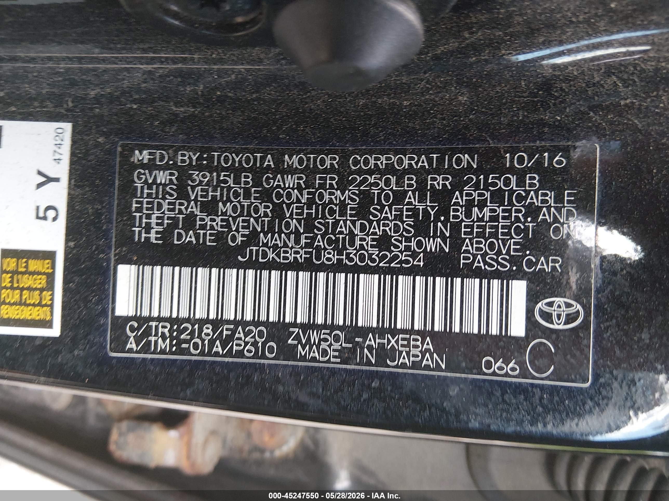 TOYOTA PRIUS image 9