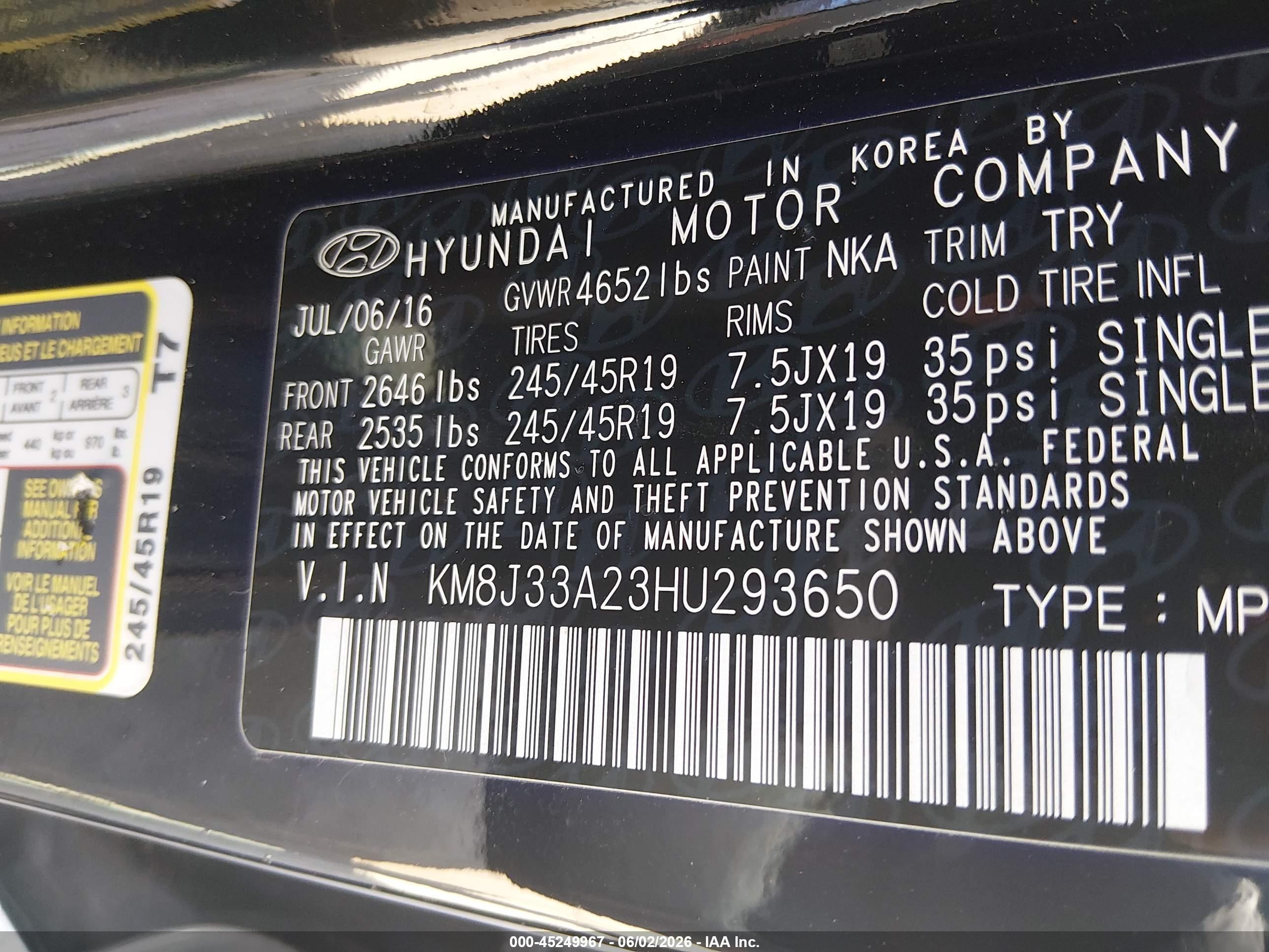 HYUNDAI TUCSON image 9