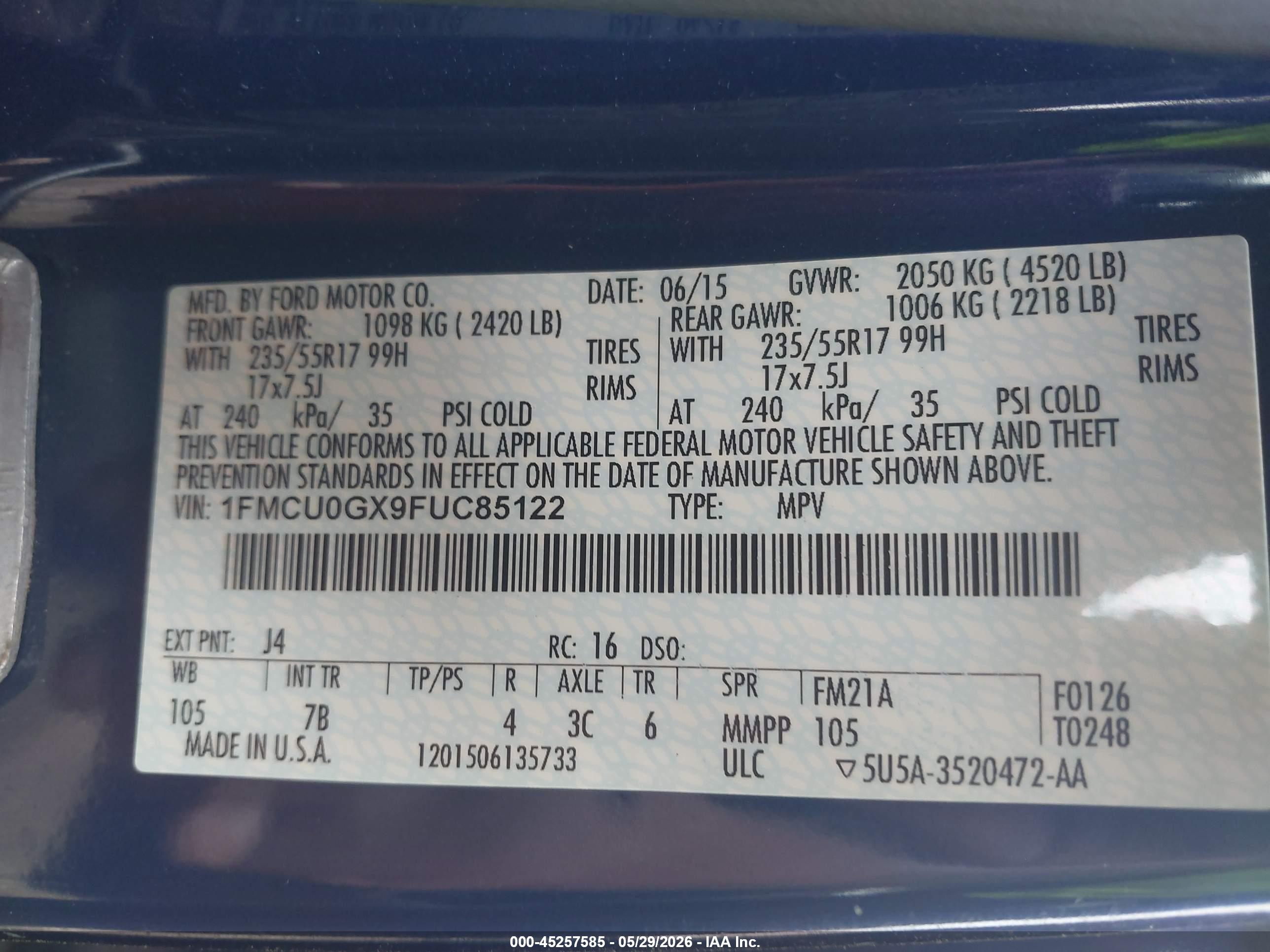 FORD ESCAPE image 9