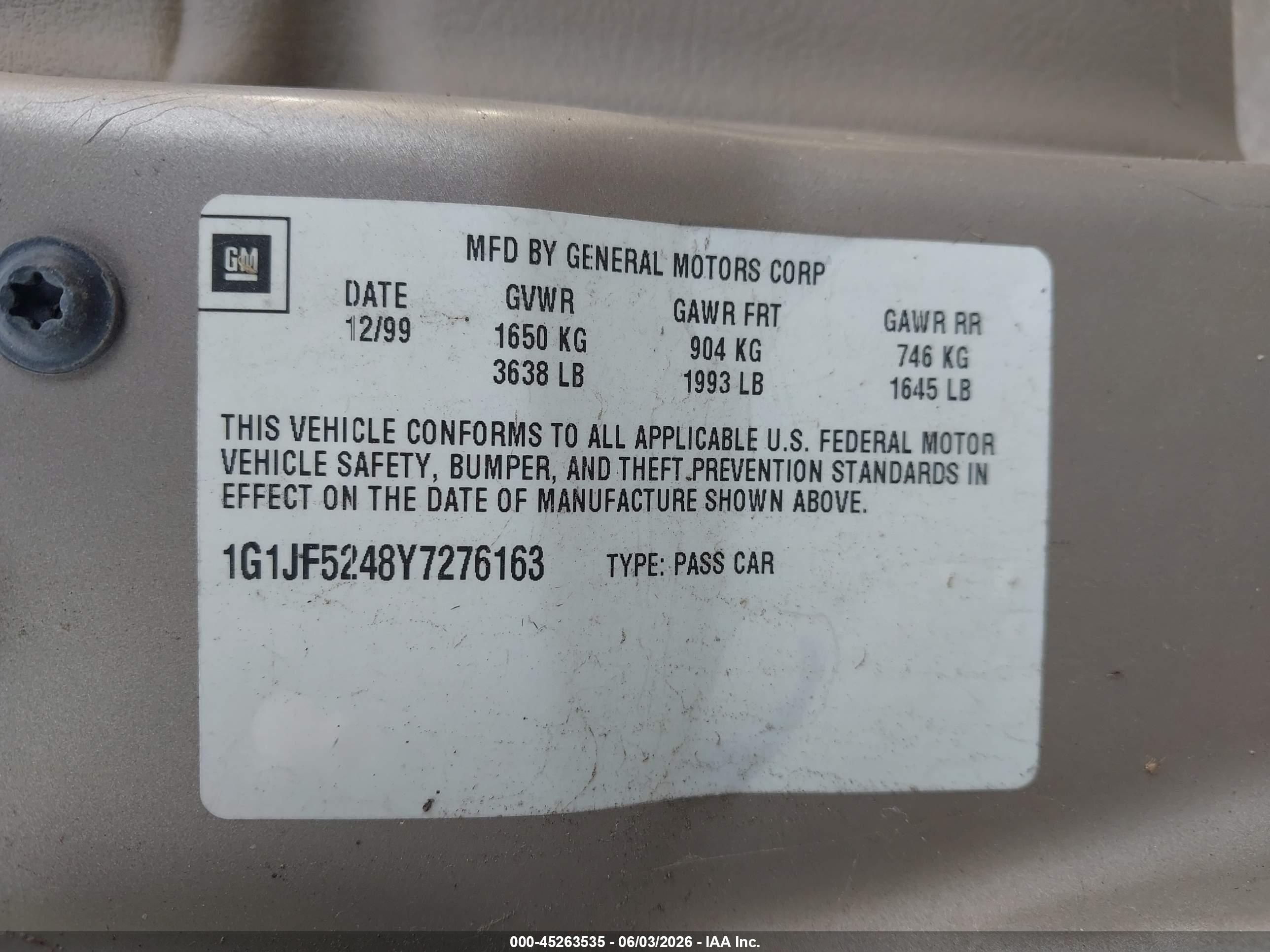 CHEVROLET CAVALIER image 9