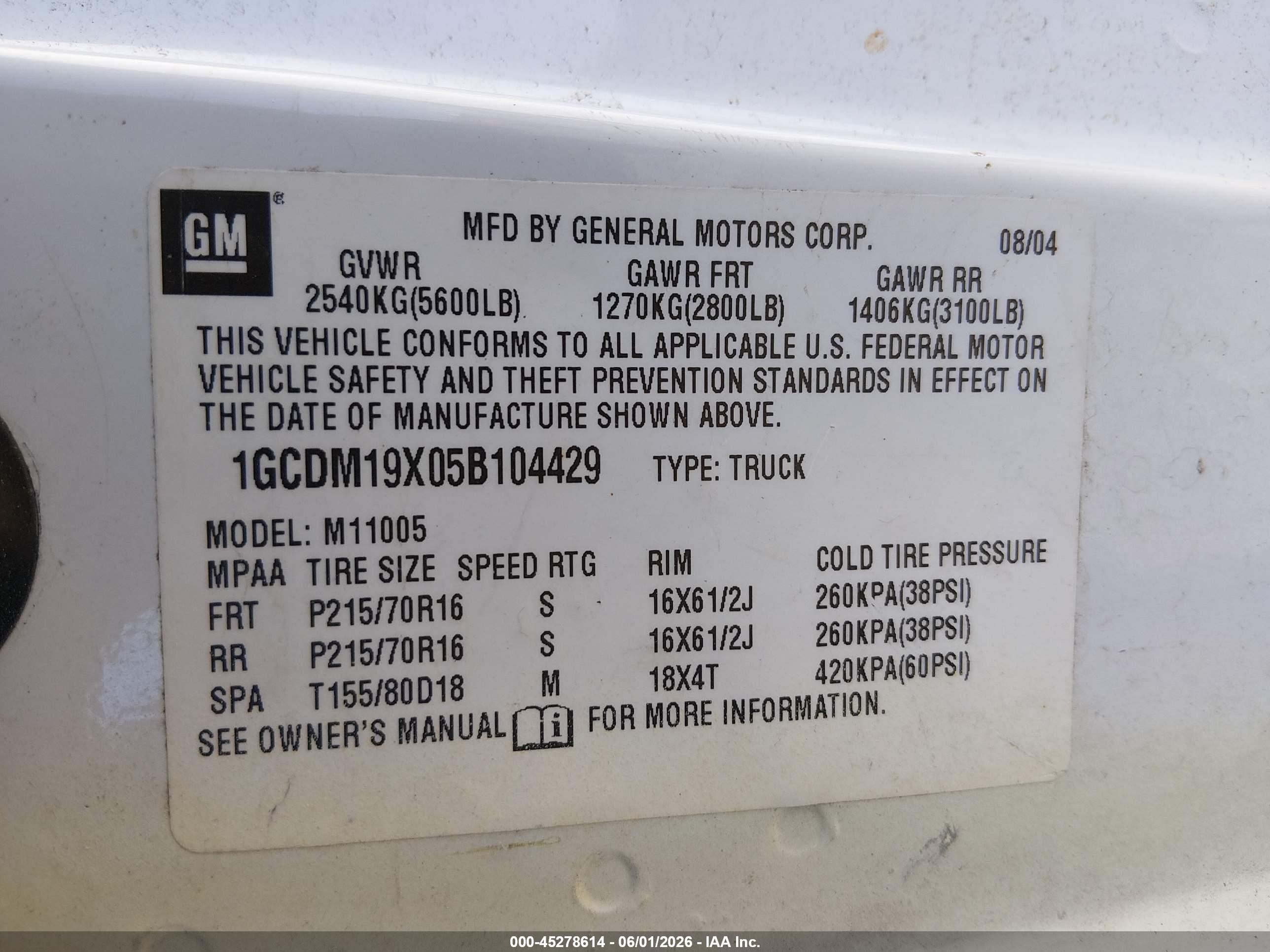 CHEVROLET ASTRO image 9