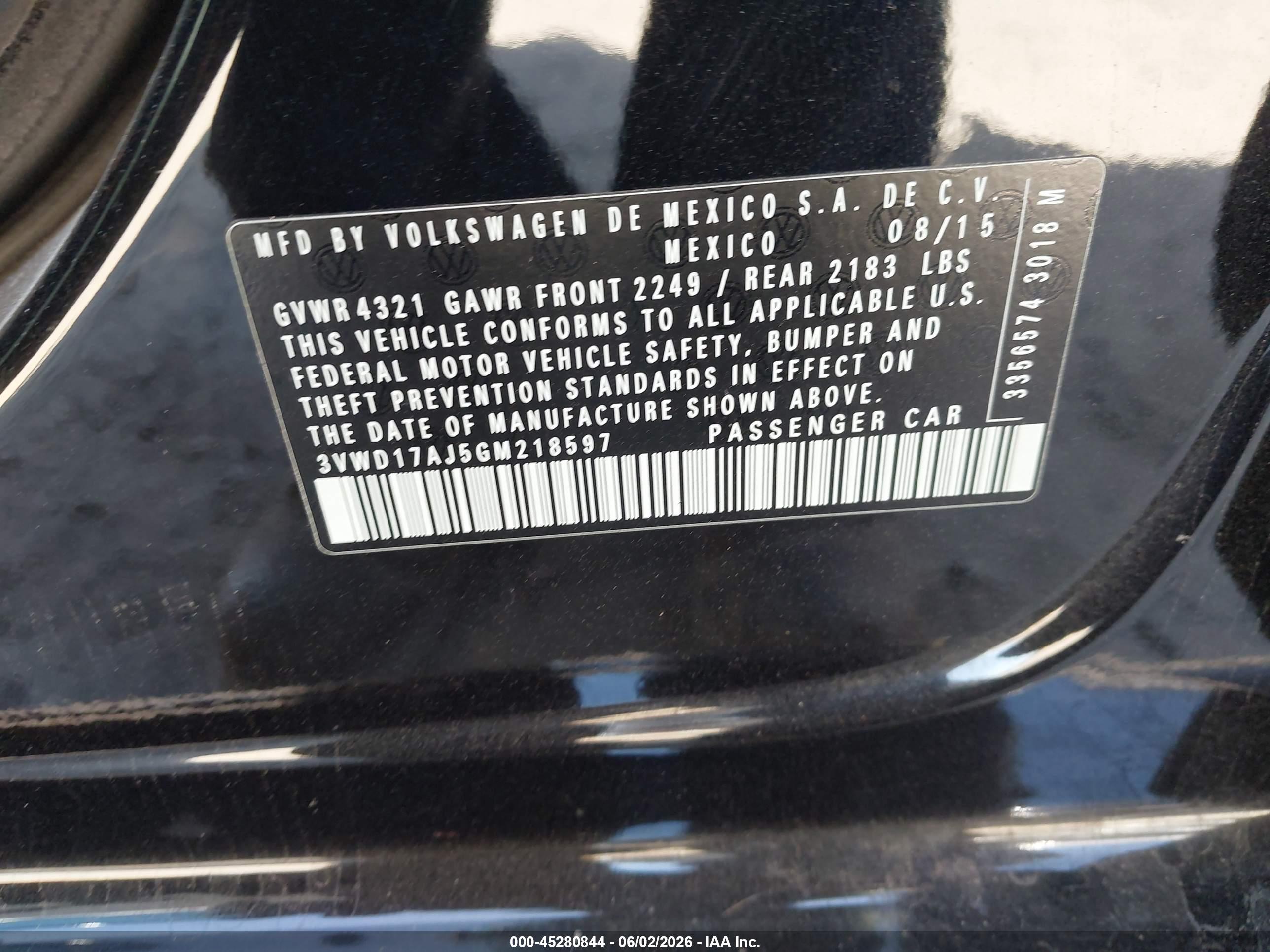 VOLKSWAGEN JETTA image 9