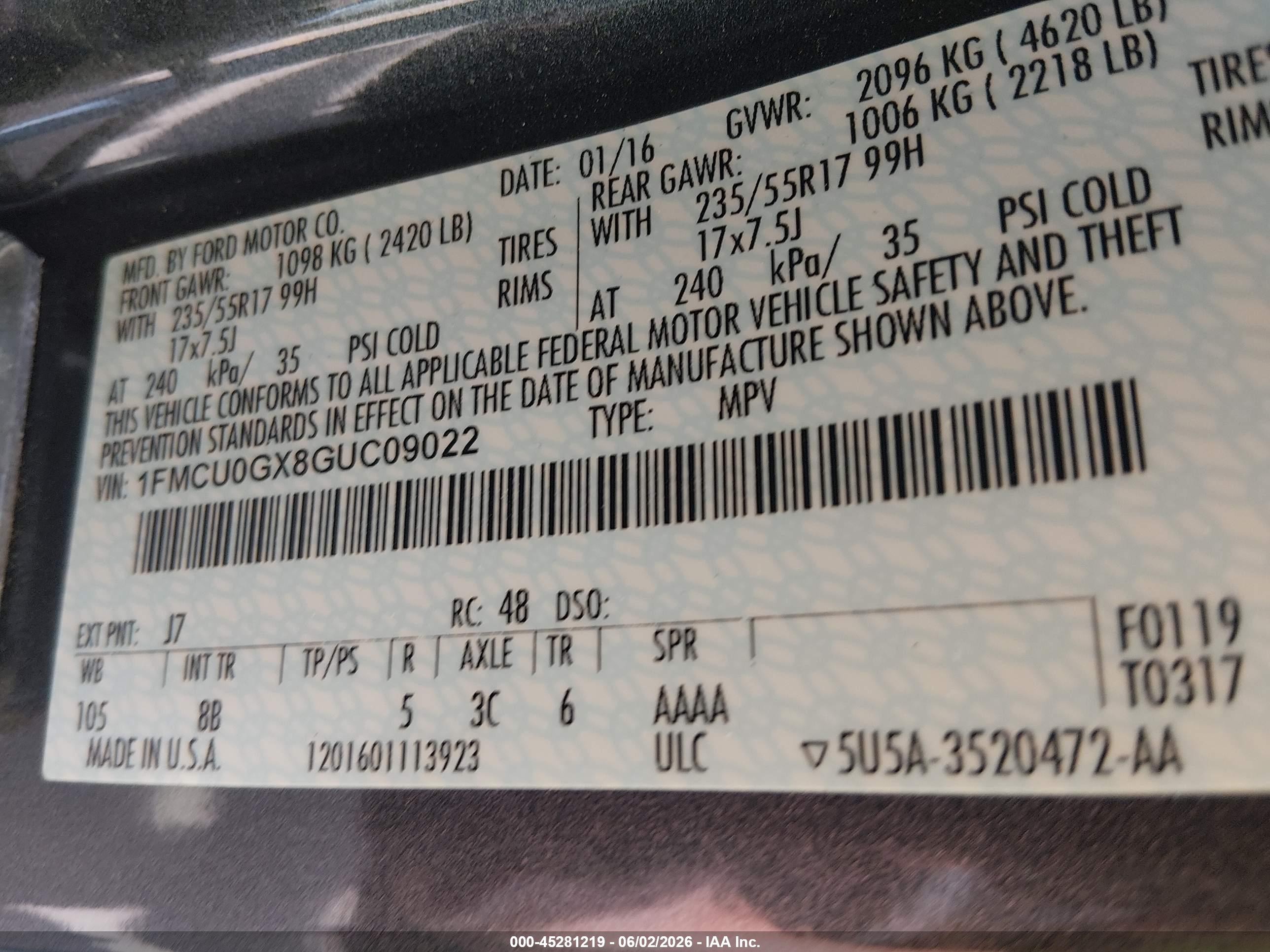 FORD ESCAPE image 9