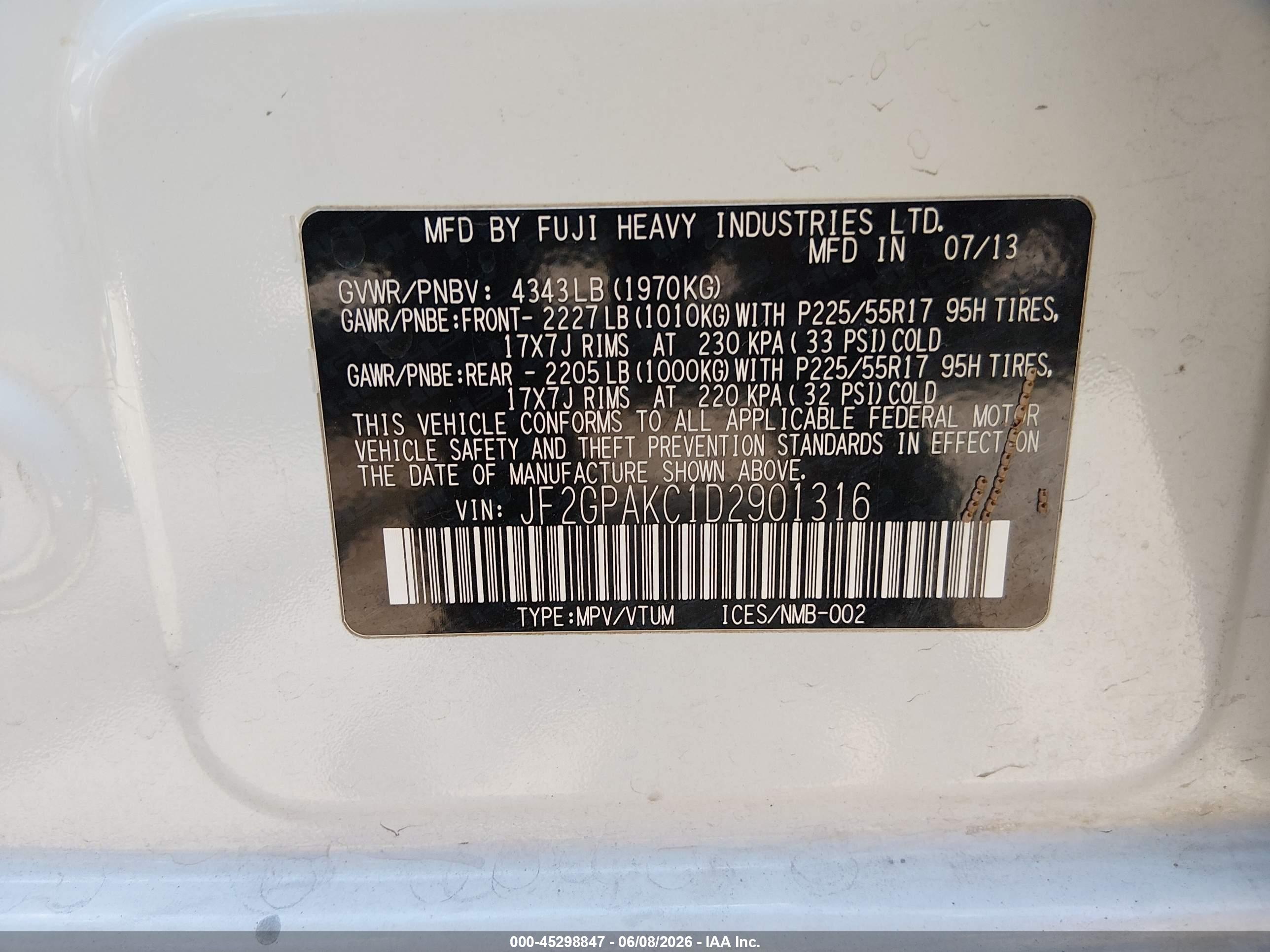 SUBARU XV image 9