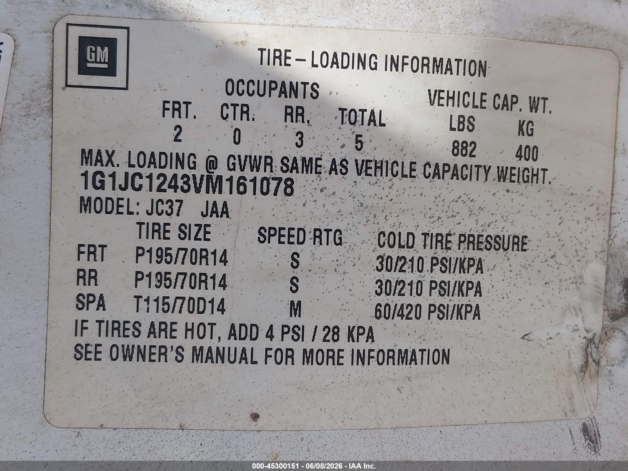 CHEVROLET CAVALIER image 9