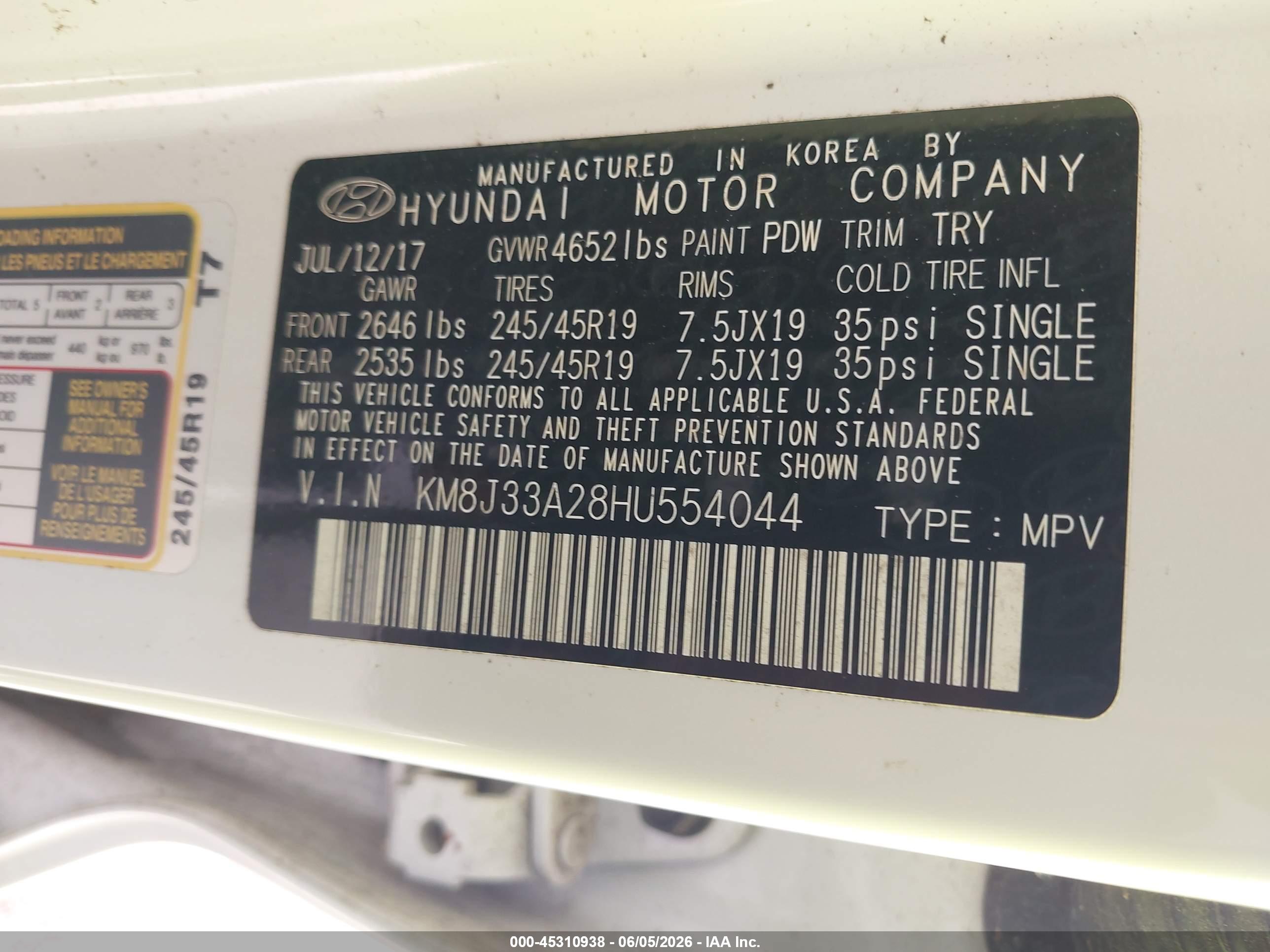HYUNDAI TUCSON image 9