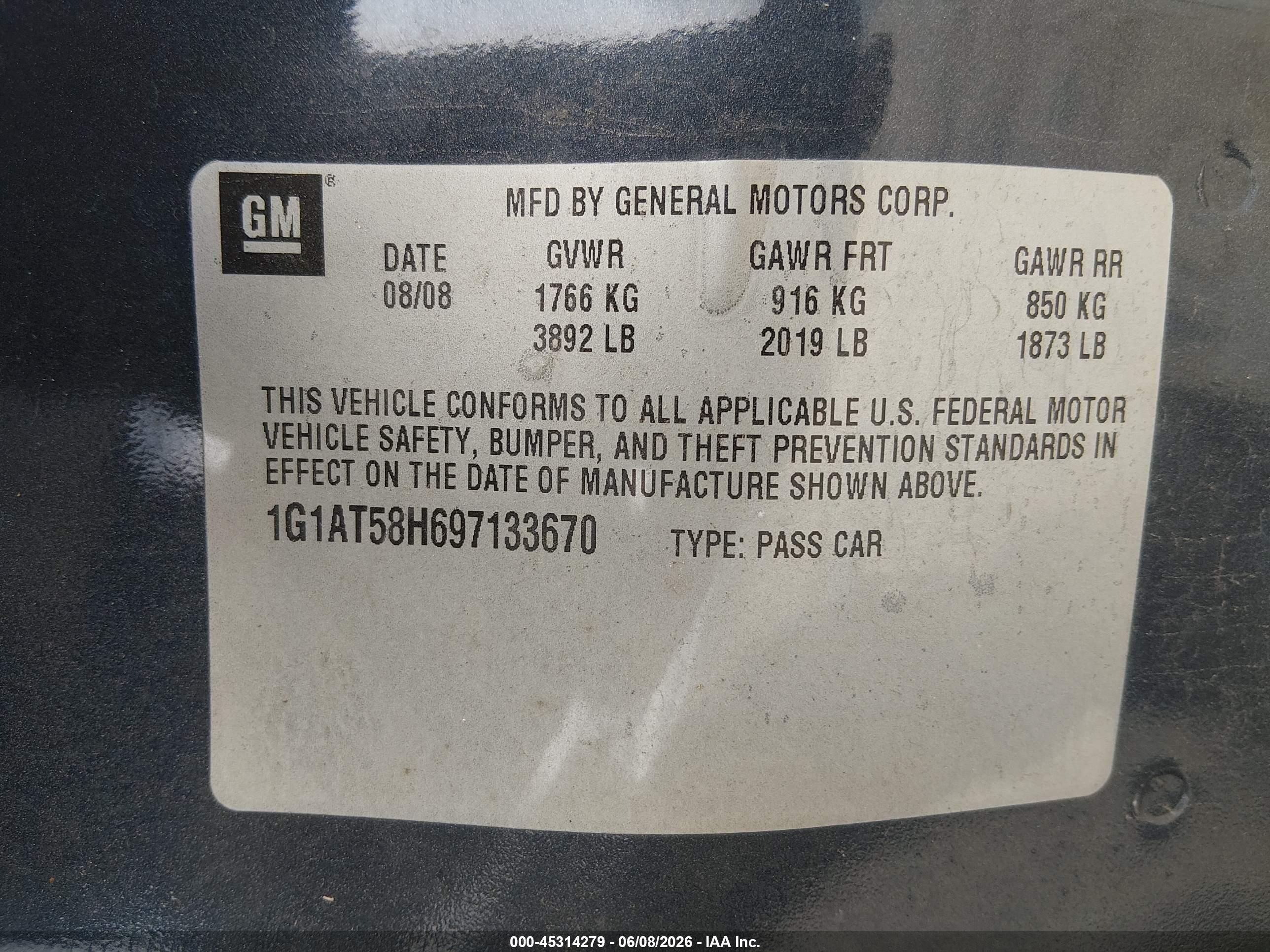 CHEVROLET COBALT image 9