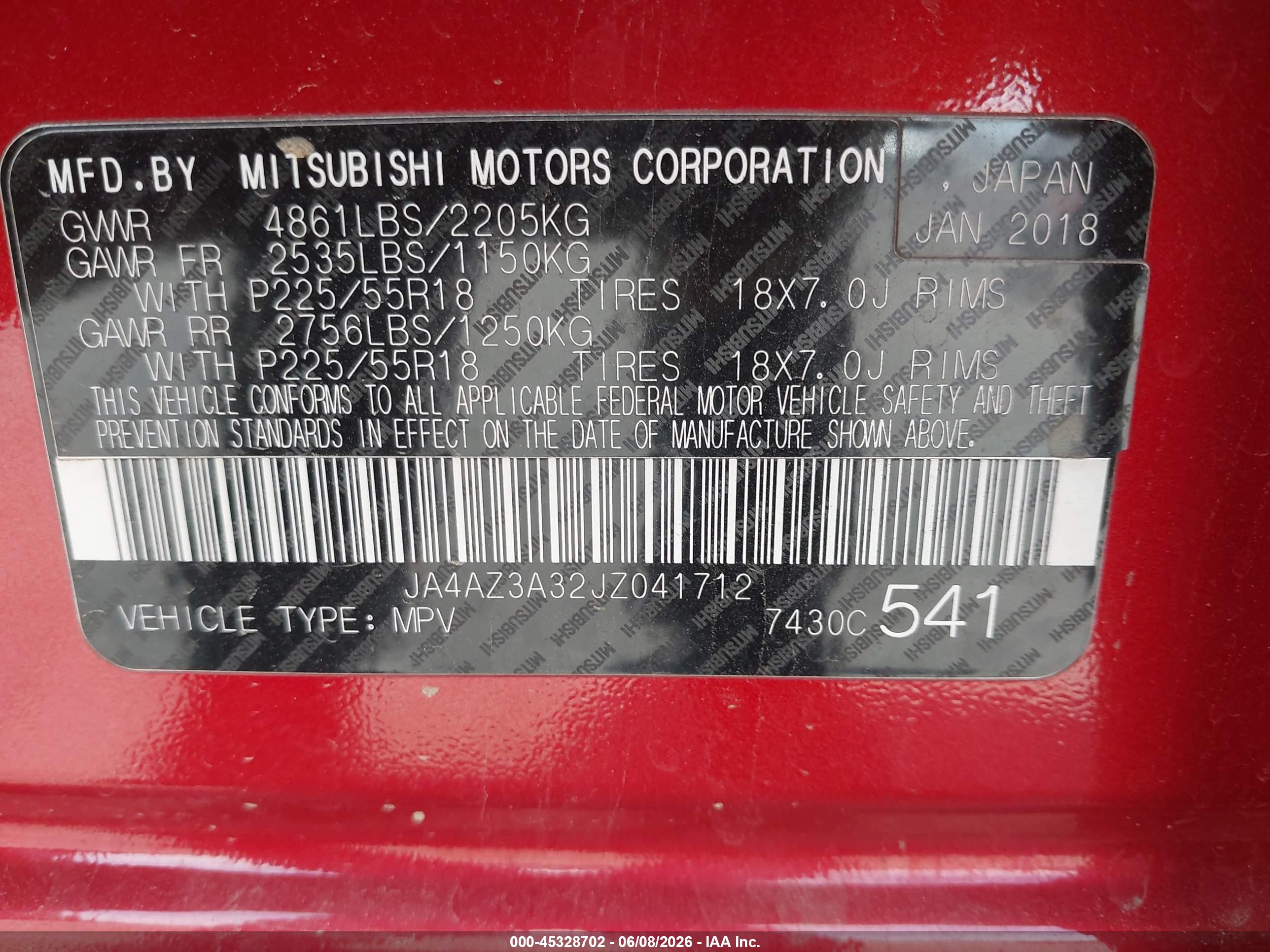 MITSUBISHI OUTLANDER image 9