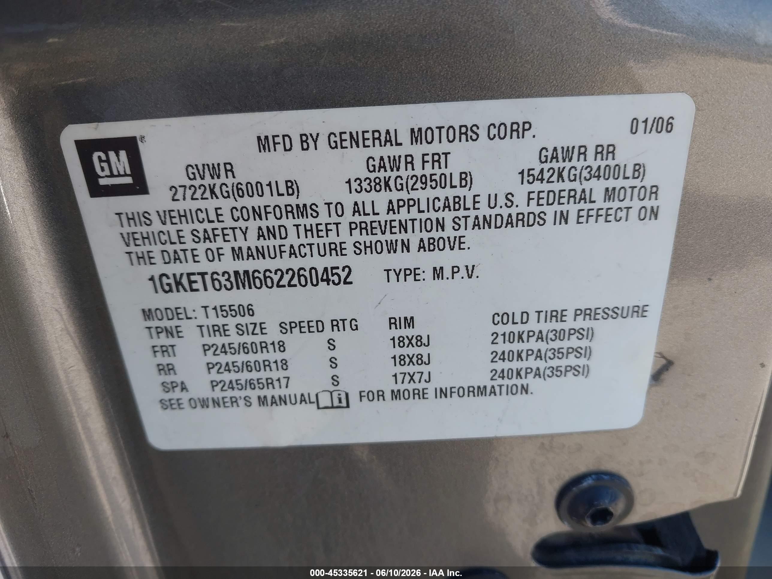 GMC ENVOY image 9