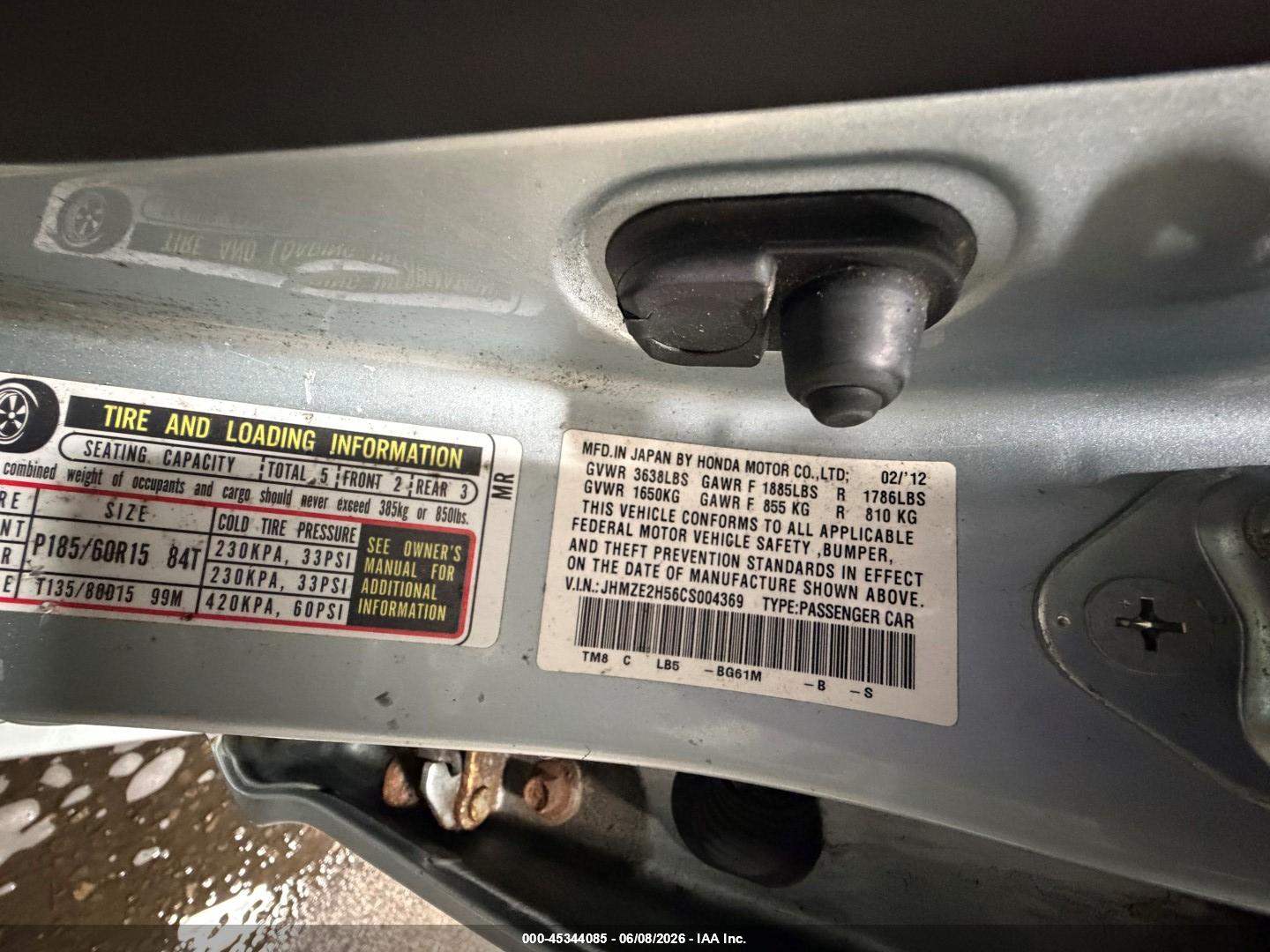 HONDA INSIGHT image 9
