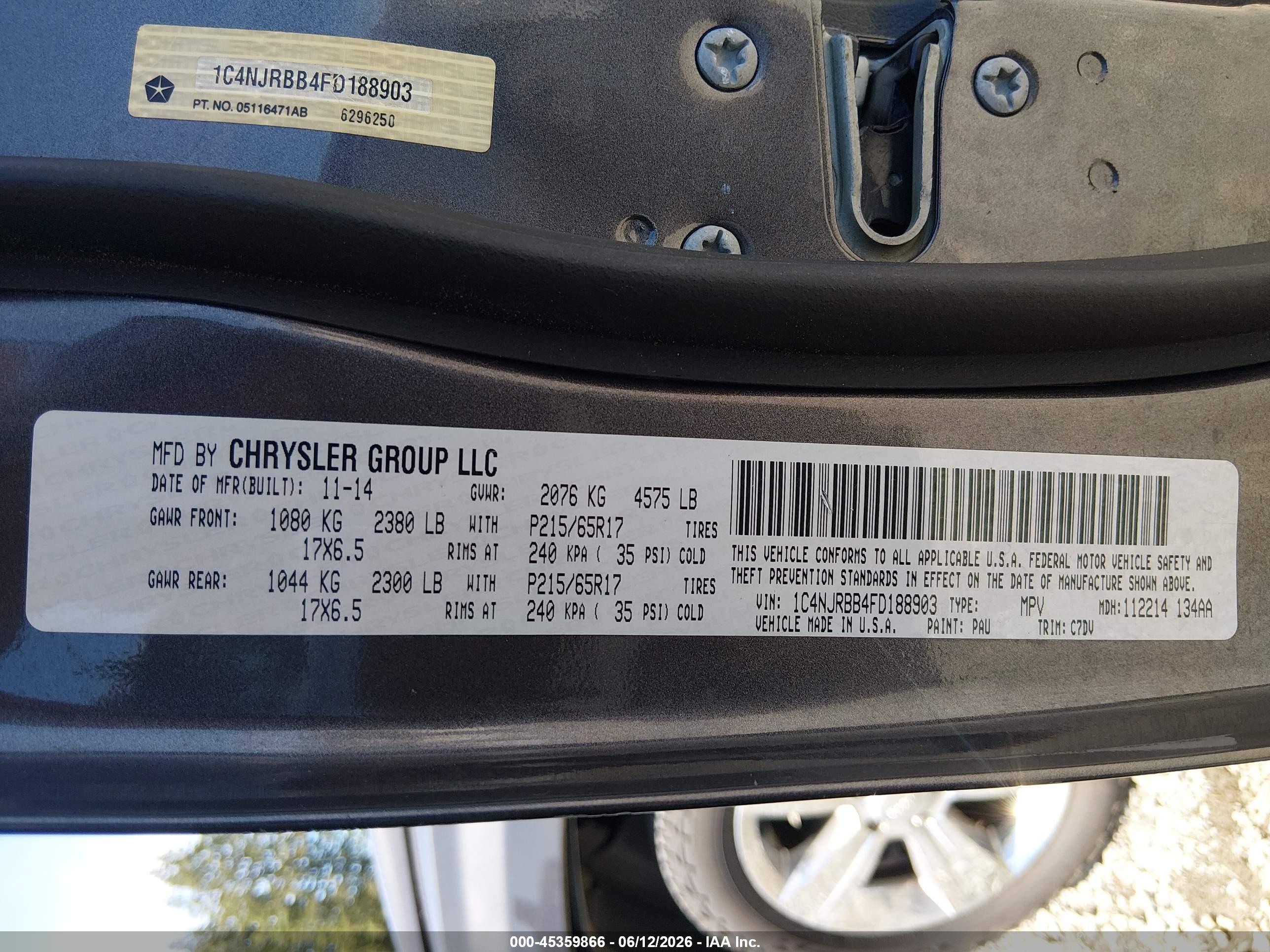 JEEP PATRIOT image 9