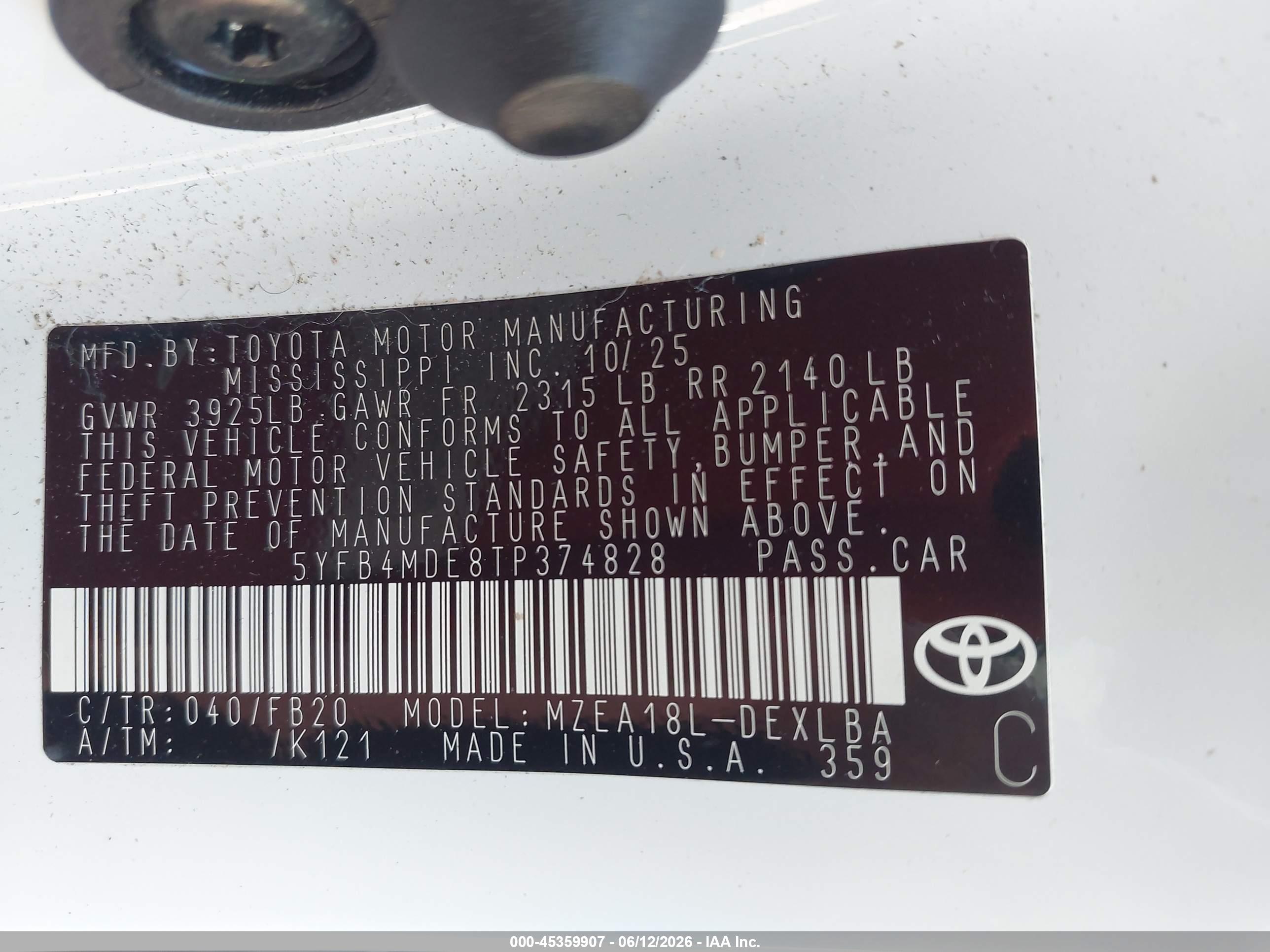 TOYOTA COROLLA image 9