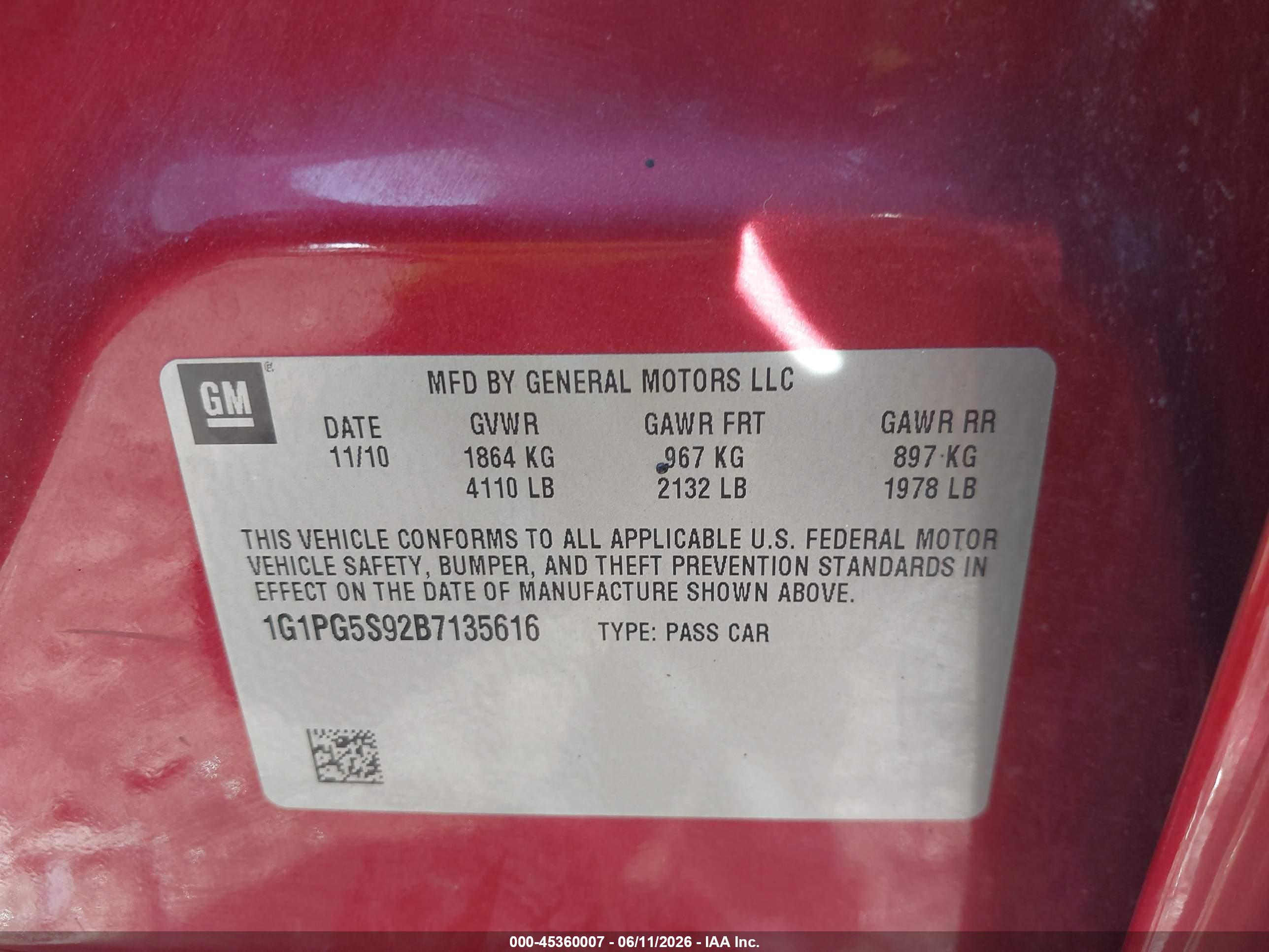 CHEVROLET CRUZE image 9