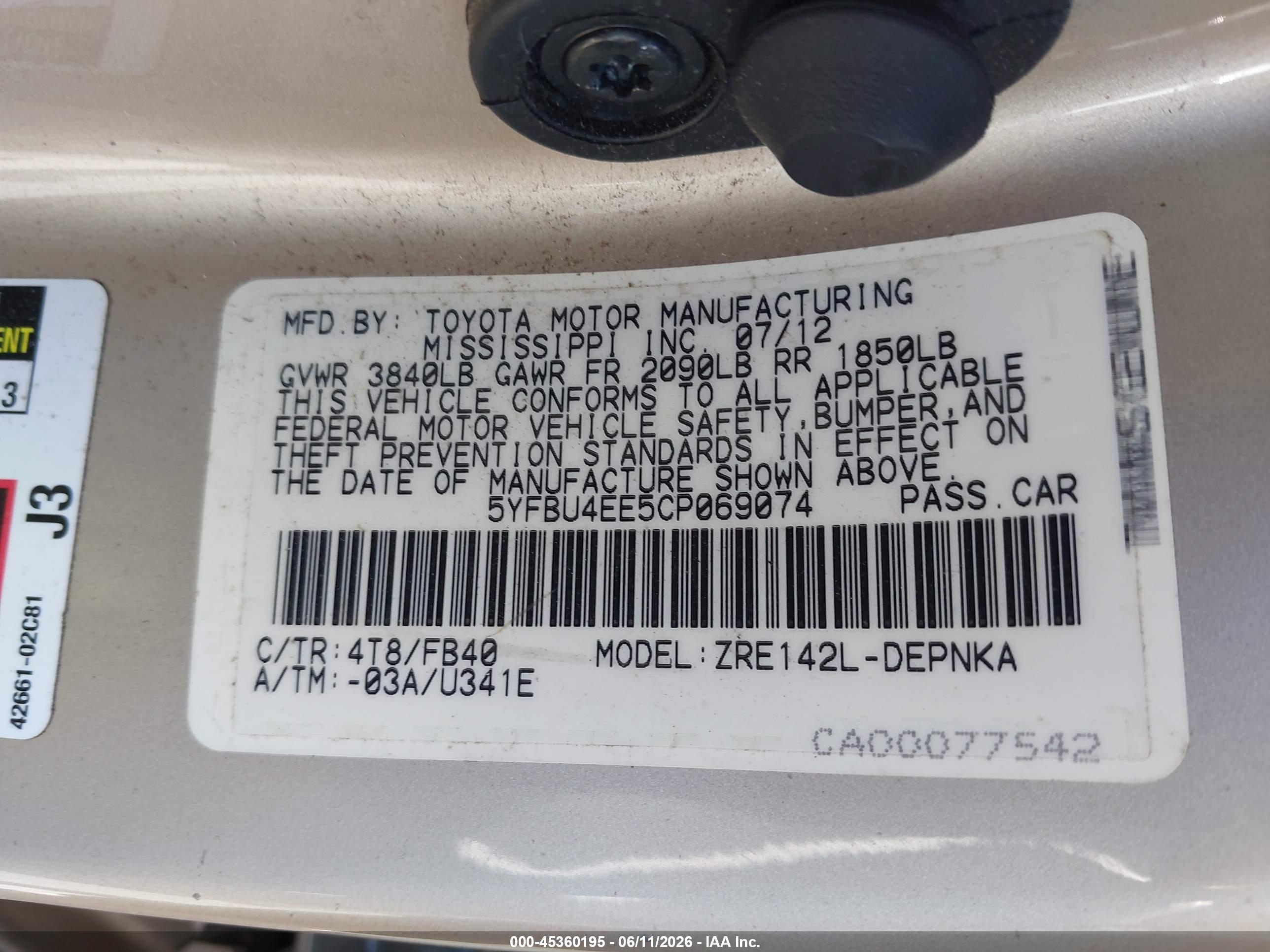 TOYOTA COROLLA image 9