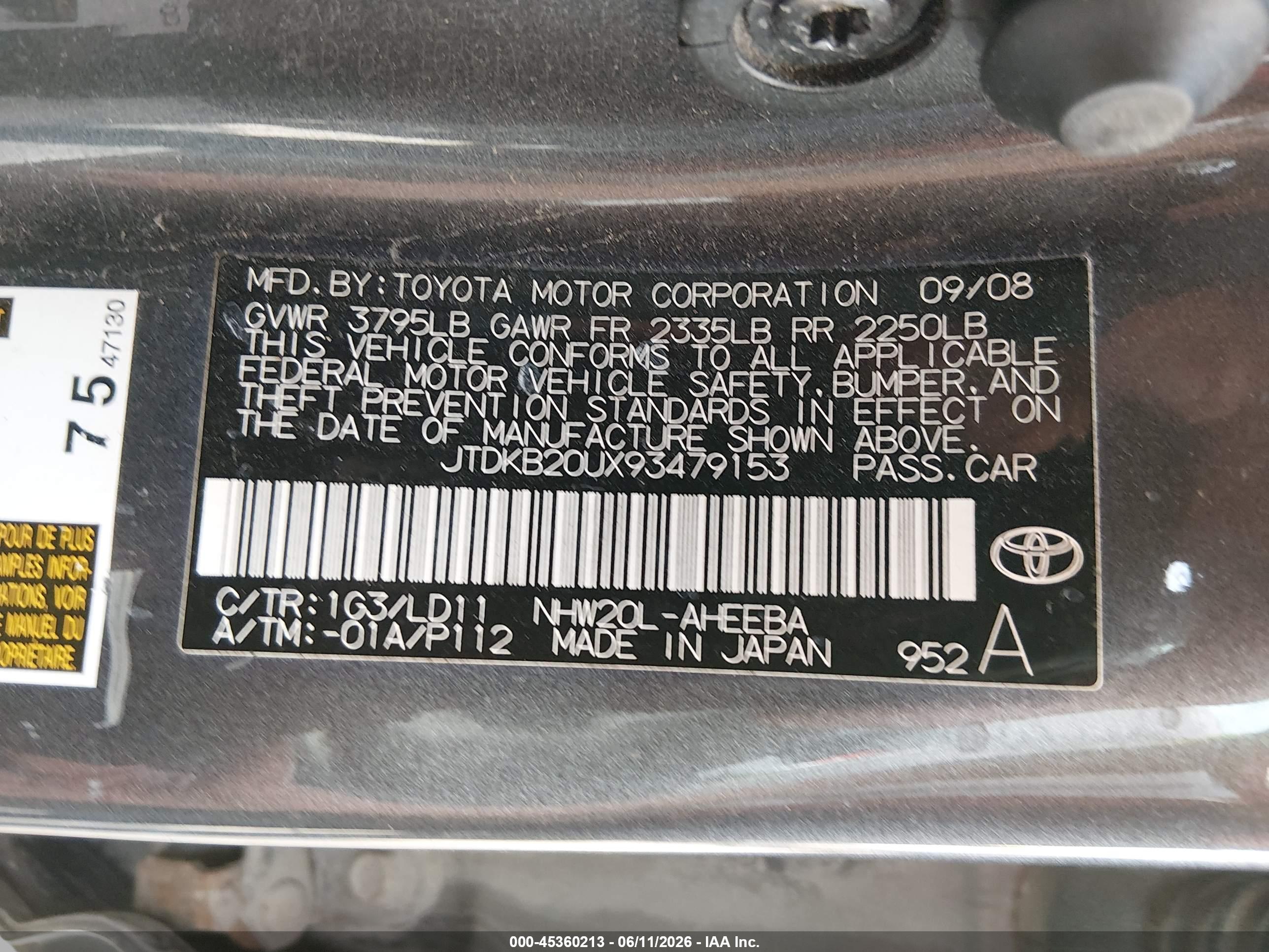 TOYOTA PRIUS image 9