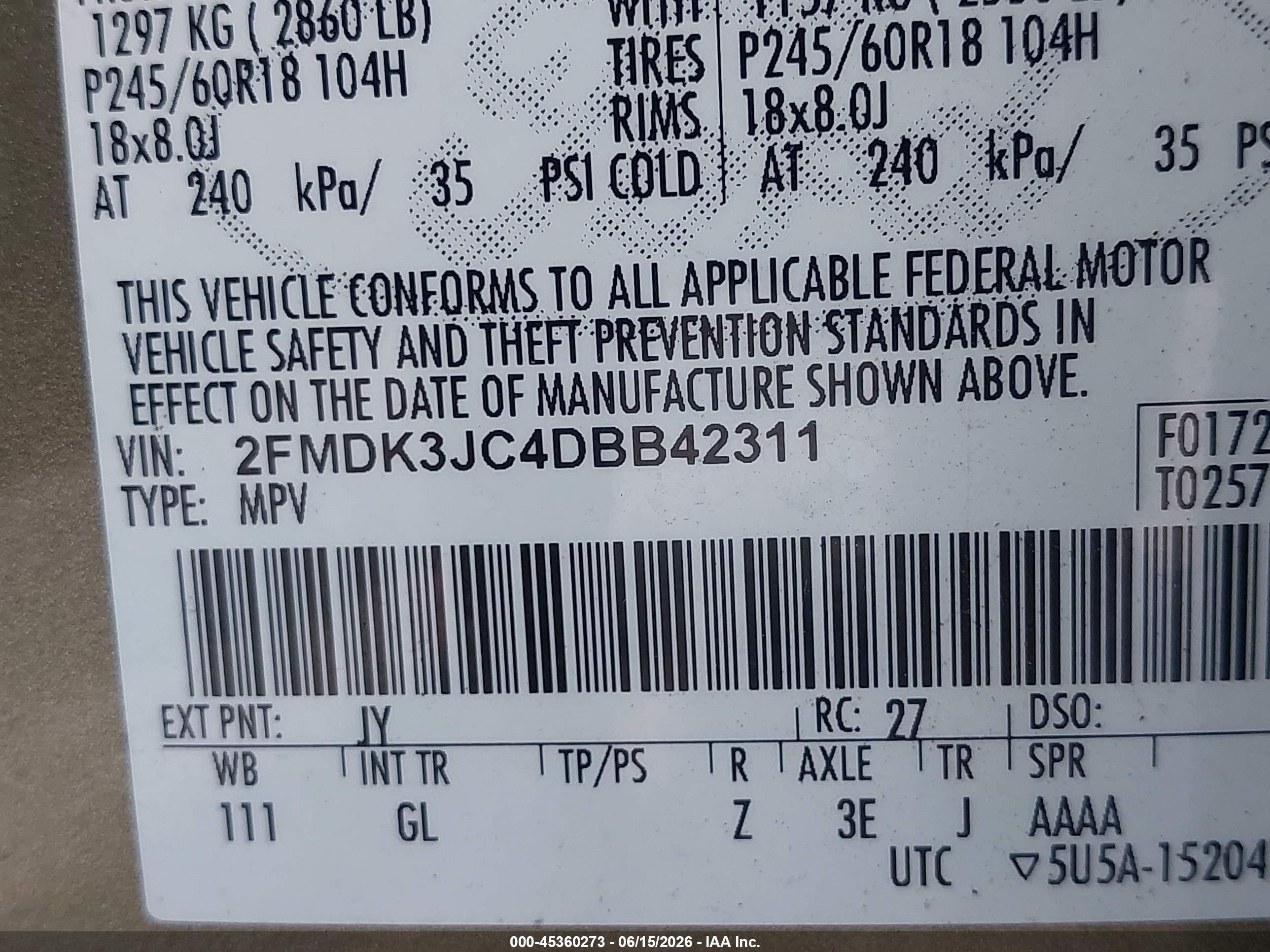 FORD EDGE image 9