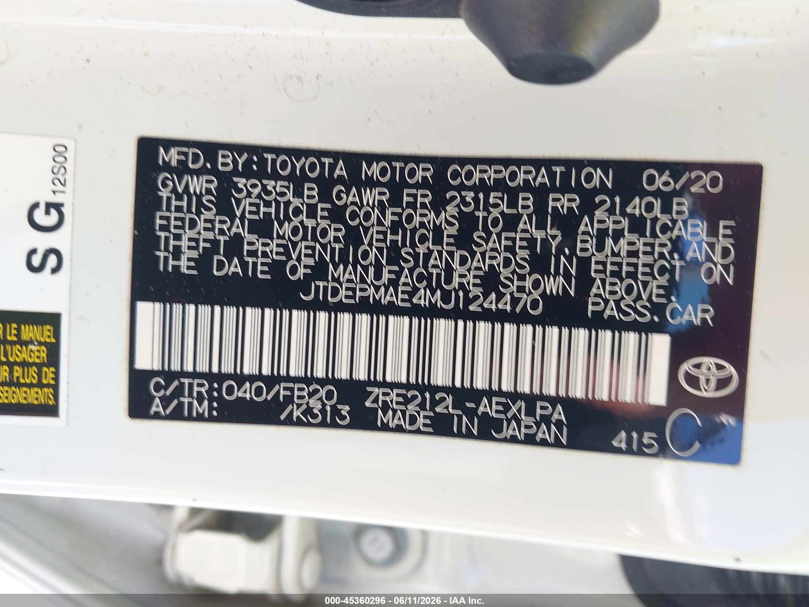 TOYOTA COROLLA image 9