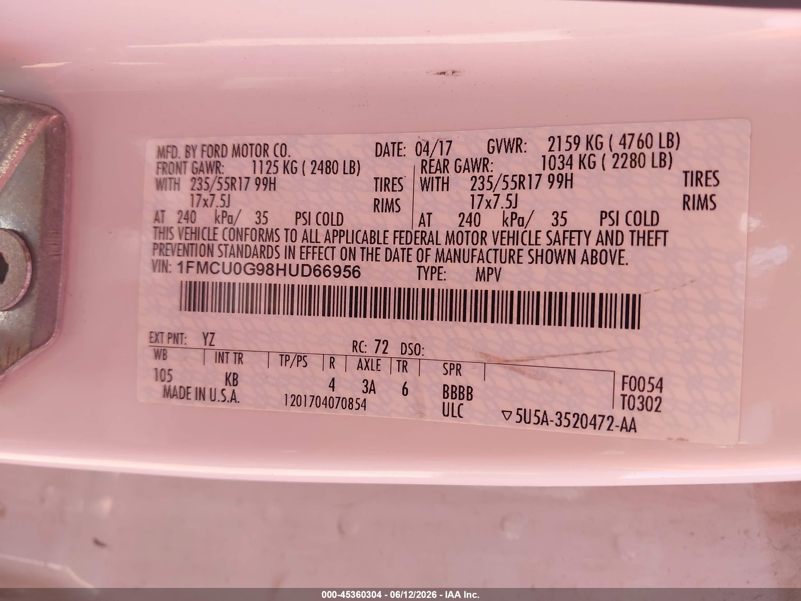 FORD ESCAPE image 9