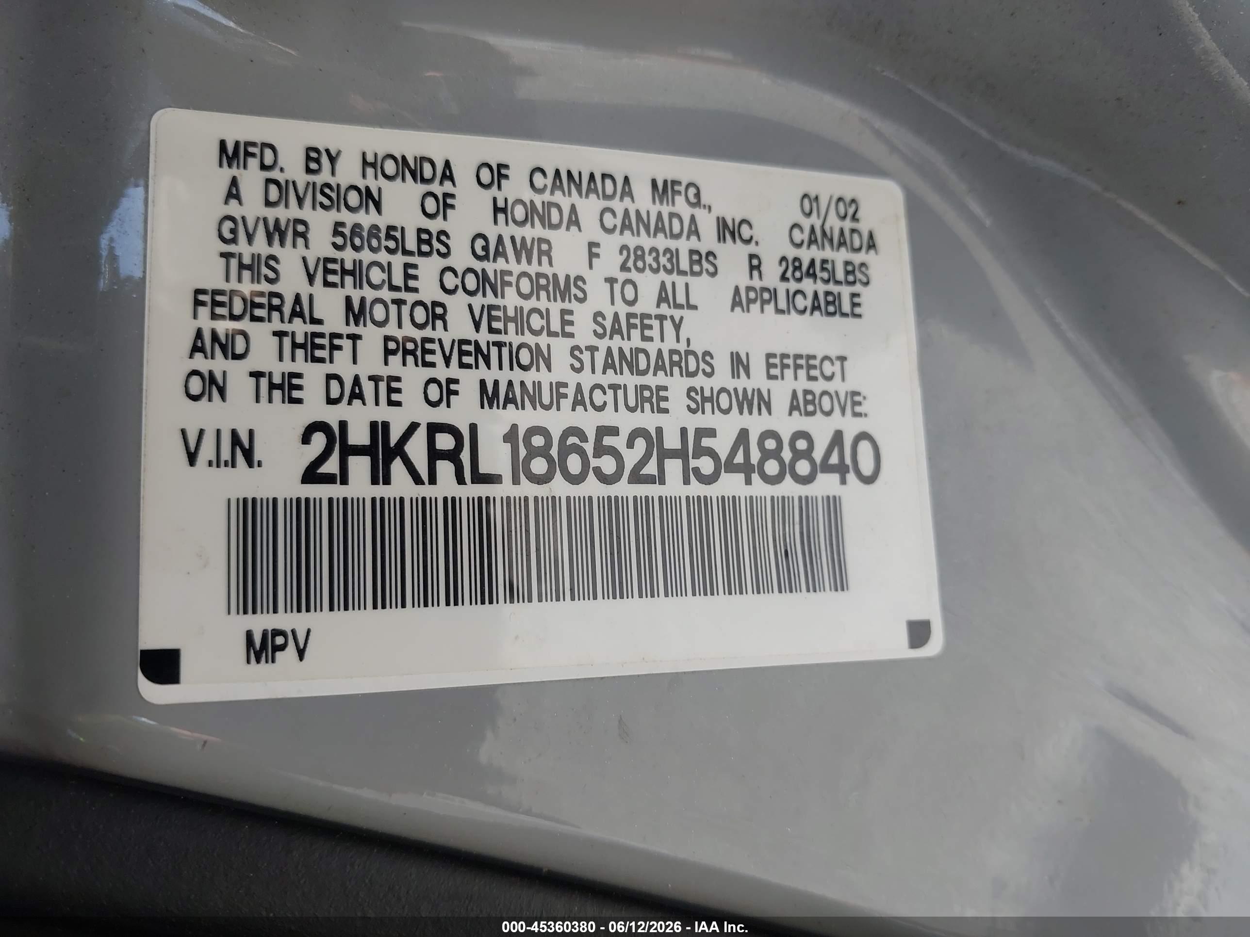 HONDA ODYSSEY image 9