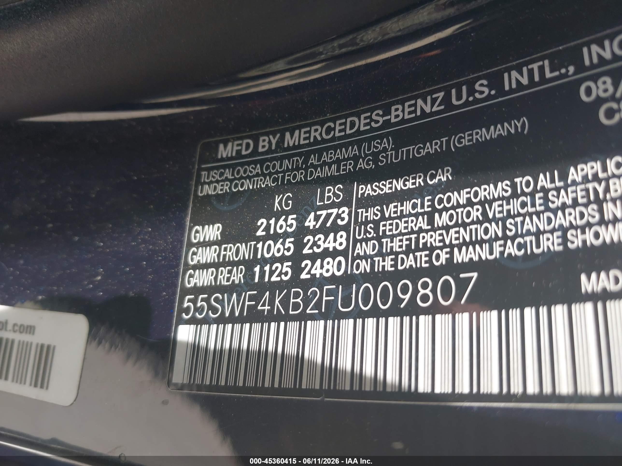 MERCEDES-BENZ C image 9