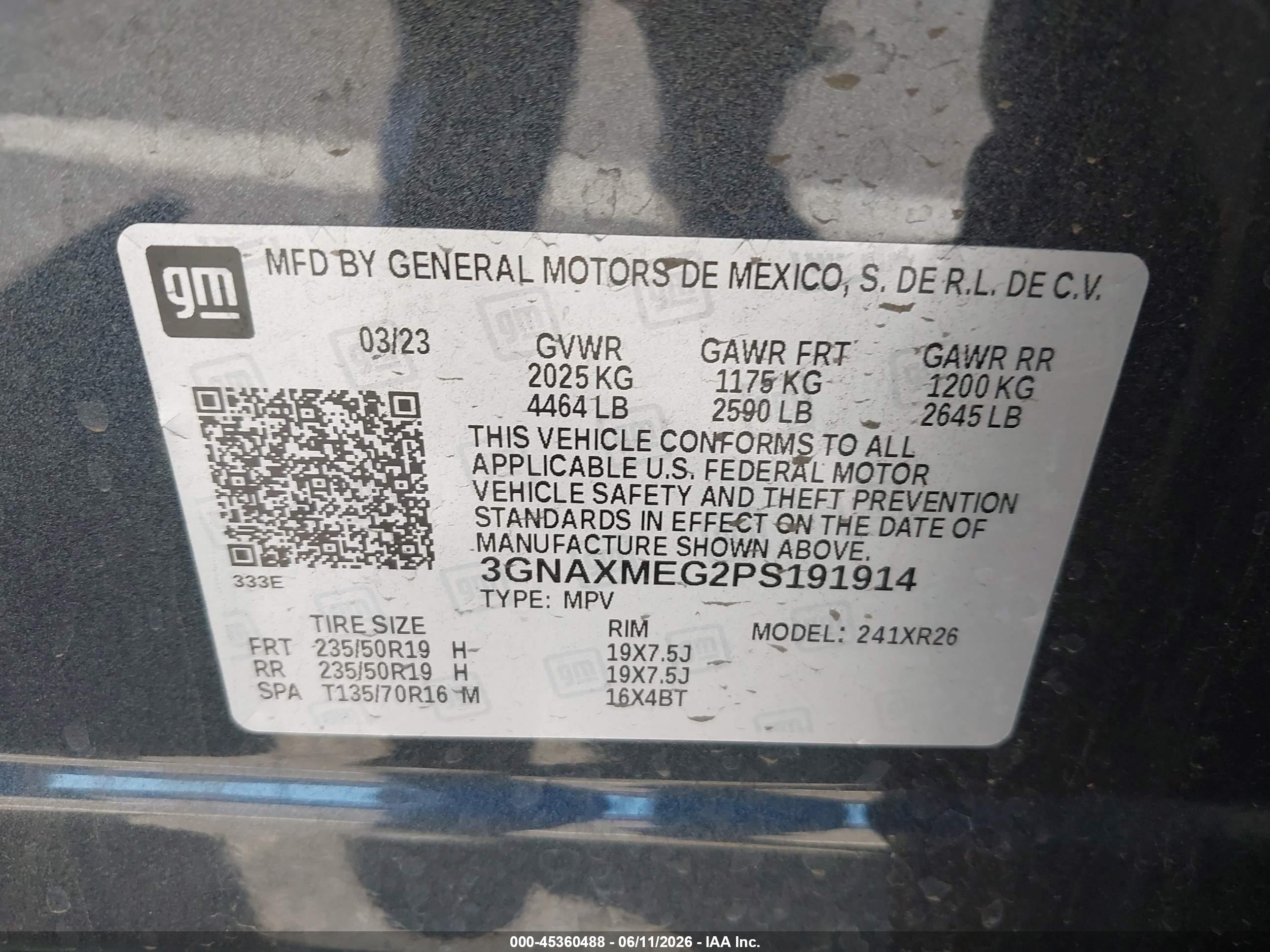 CHEVROLET EQUINOX image 9