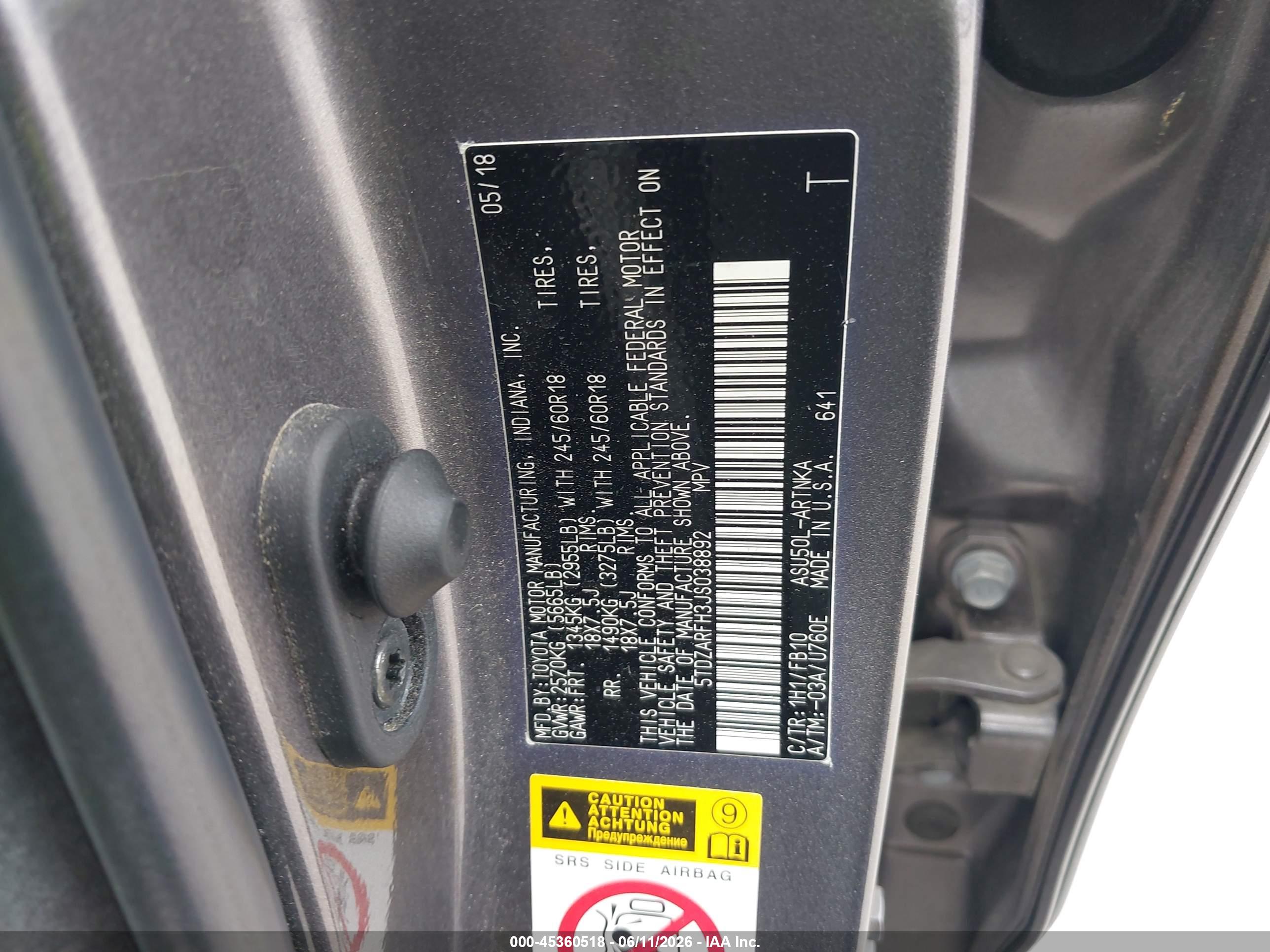 TOYOTA HIGHLANDER image 9
