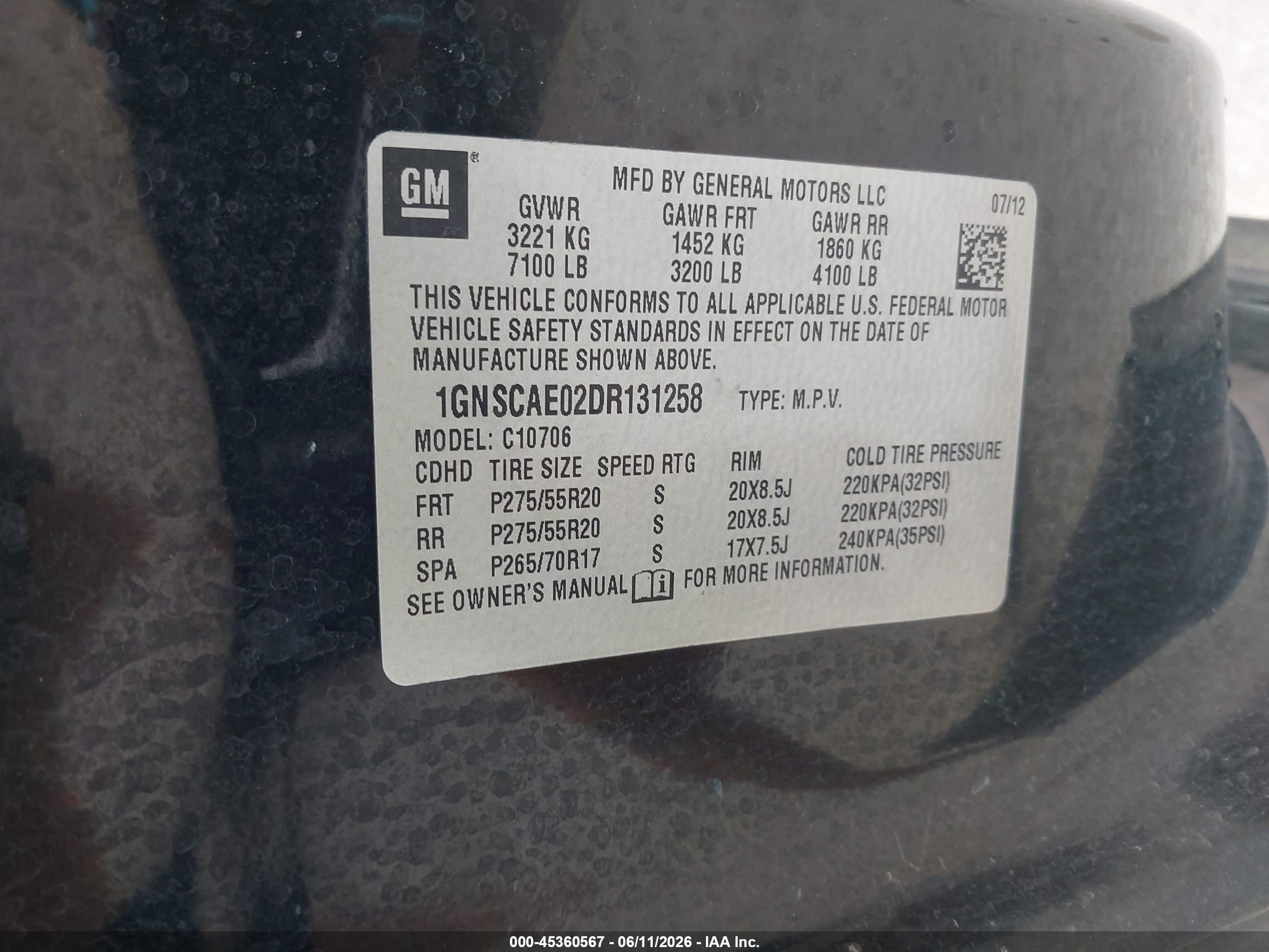 CHEVROLET TAHOE image 9