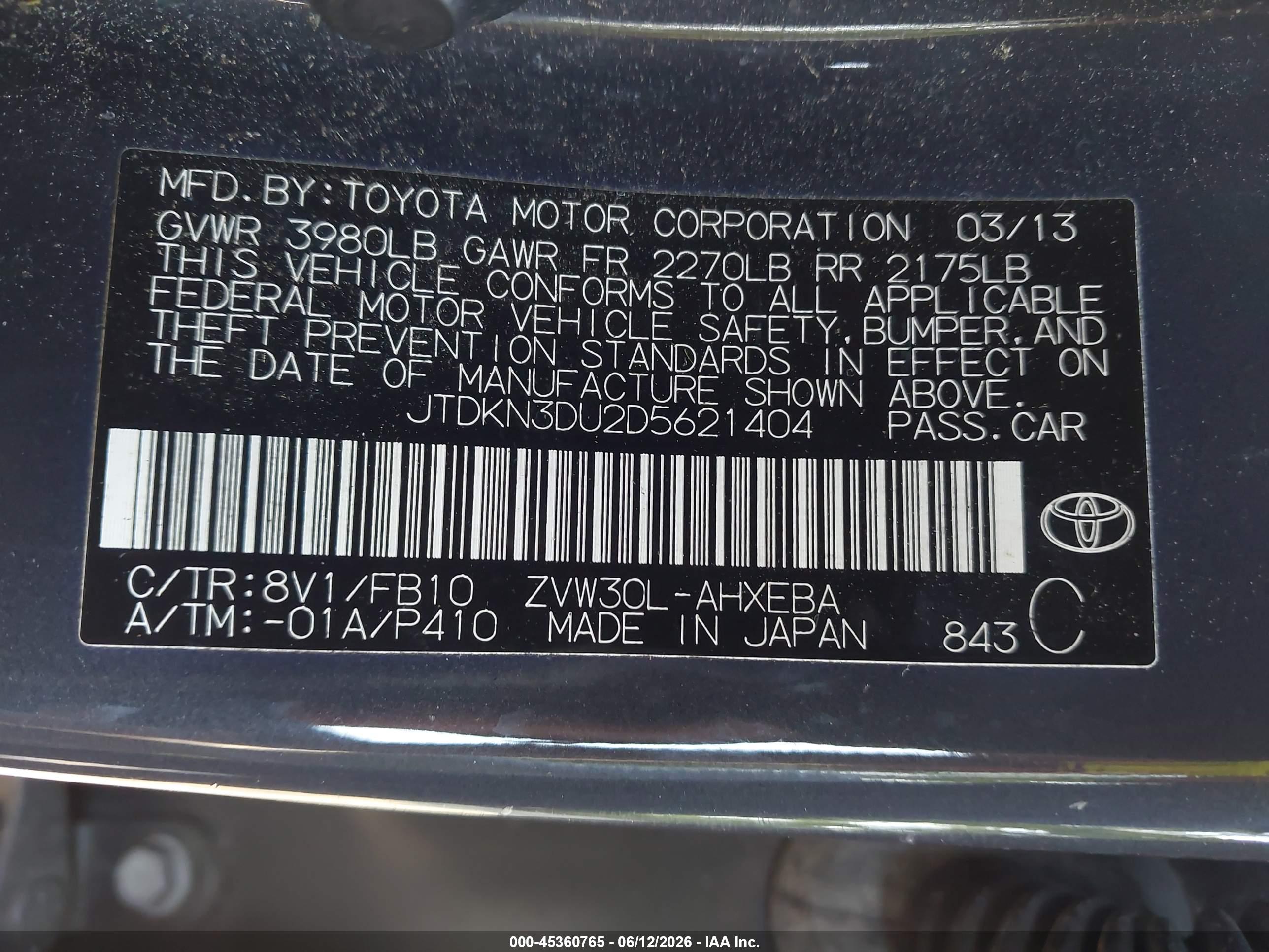 TOYOTA PRIUS image 9