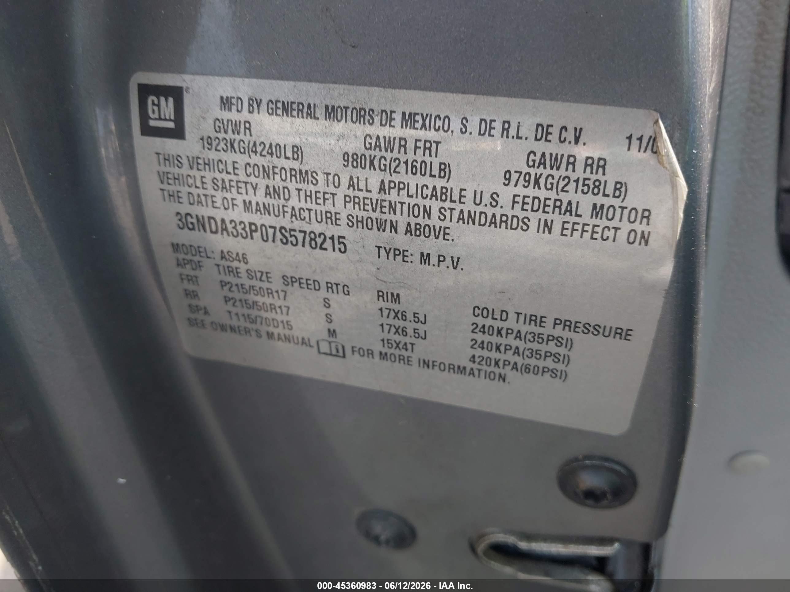 CHEVROLET HHR image 9