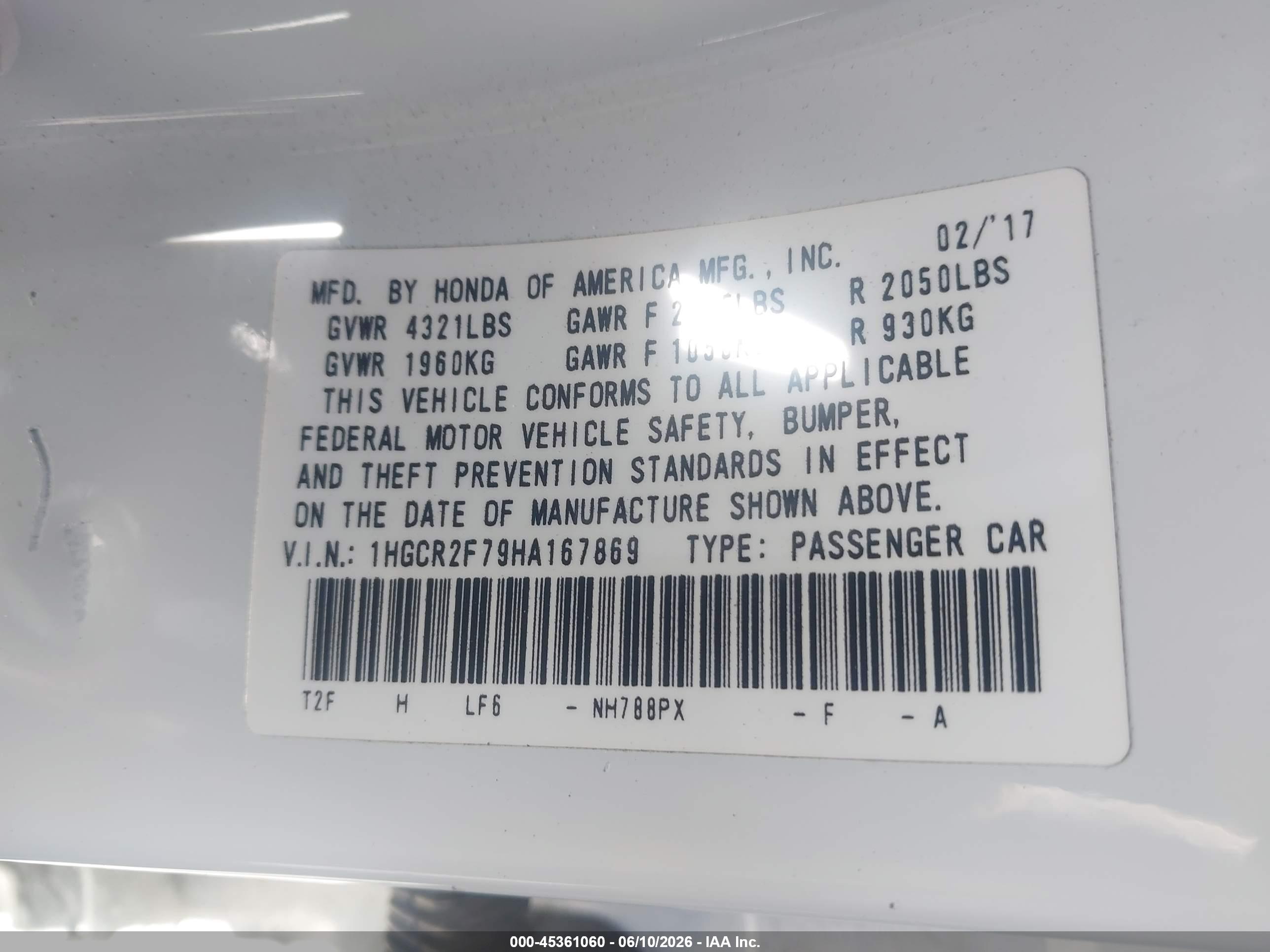 HONDA ACCORD image 9