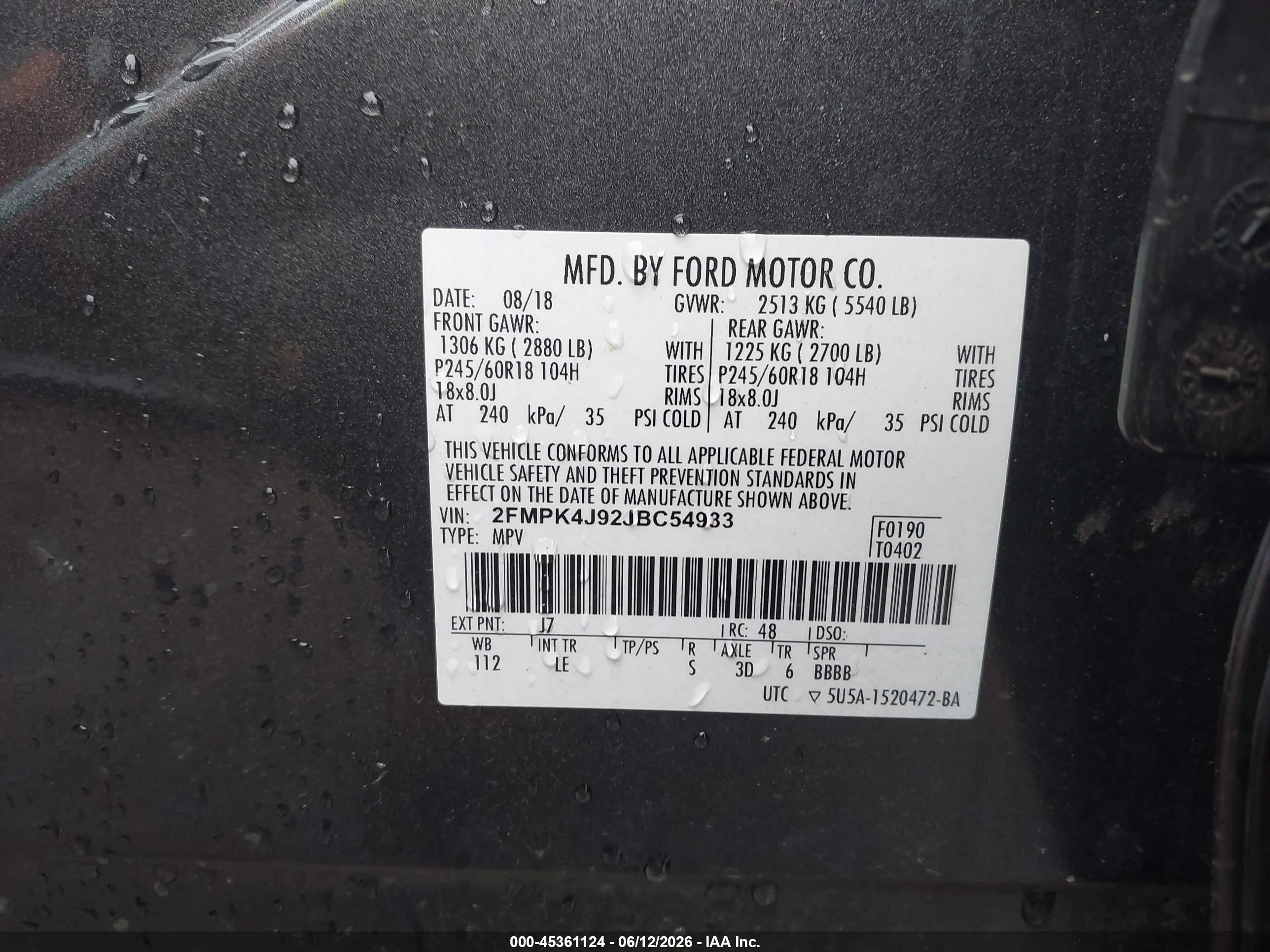 FORD EDGE image 9