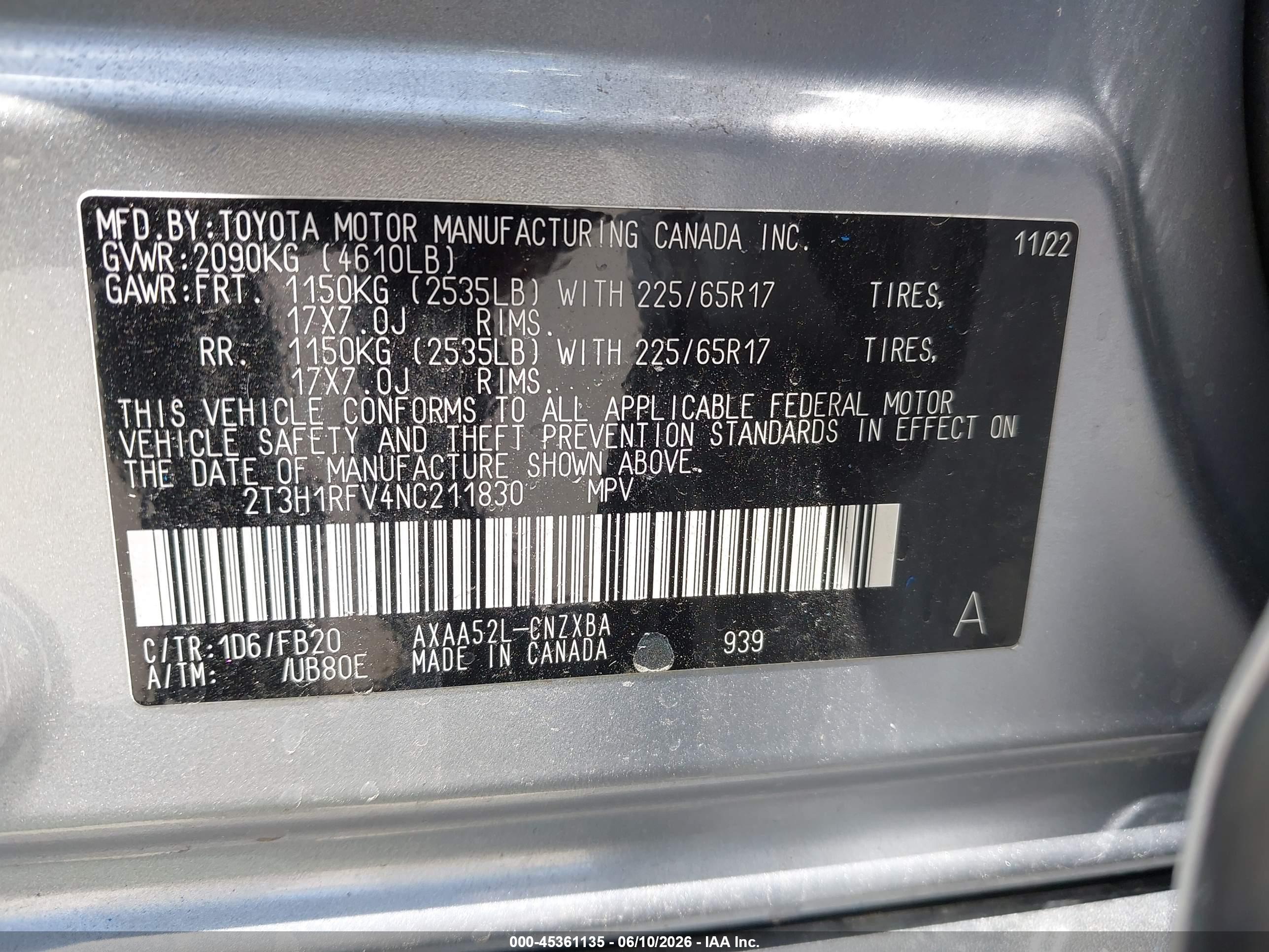 TOYOTA RAV4 image 9