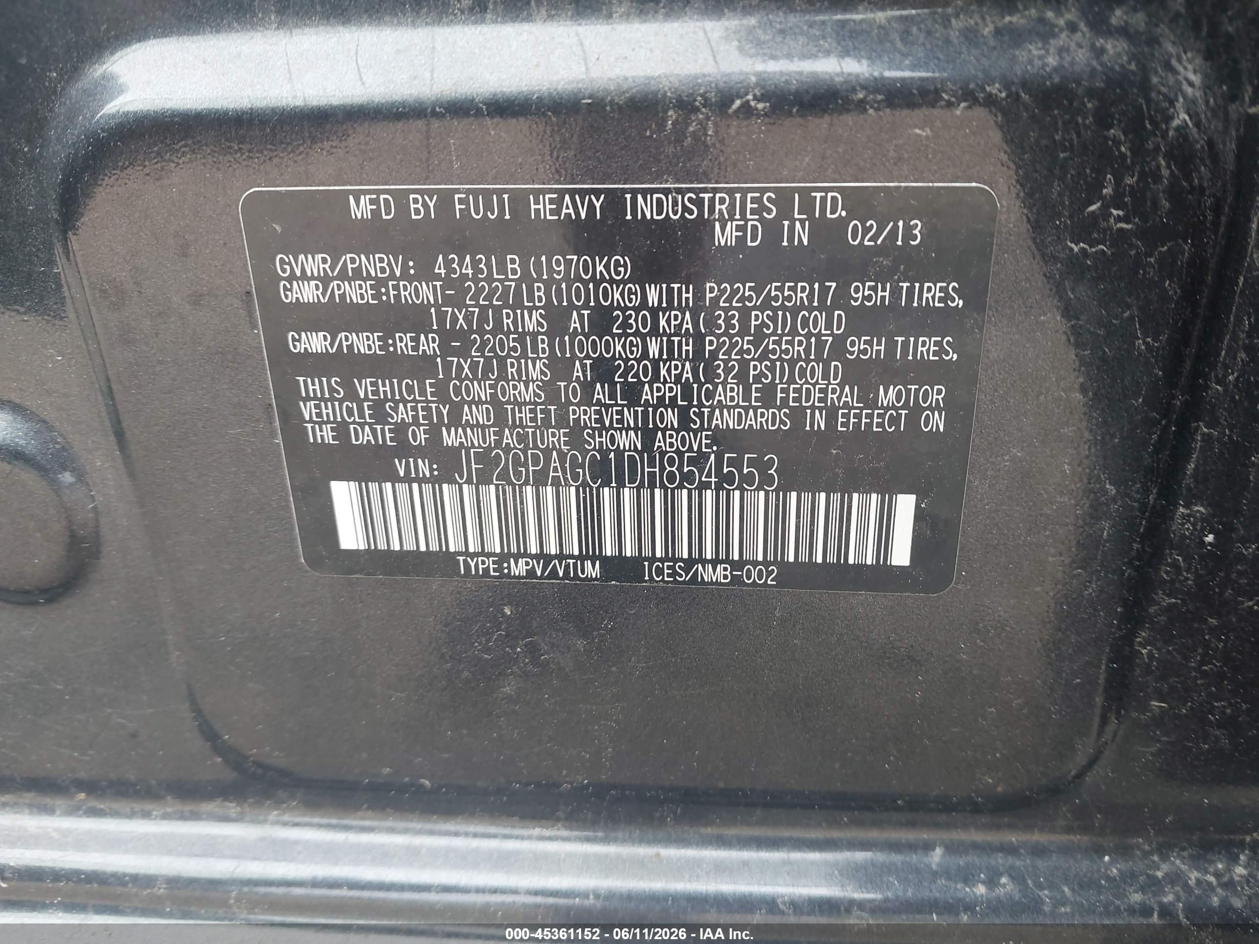 SUBARU XV image 9