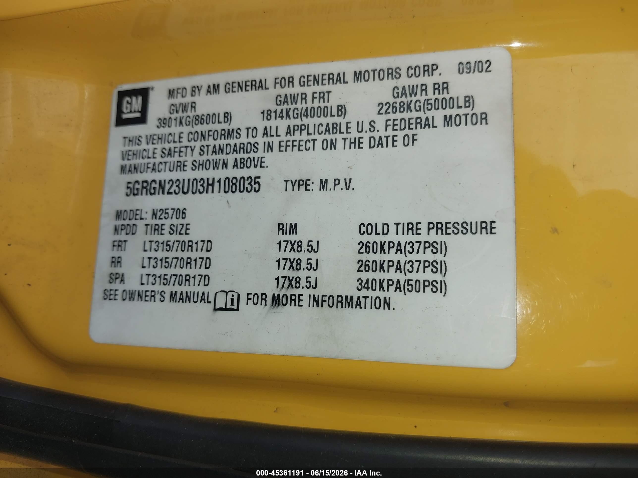 HUMMER H2 image 9