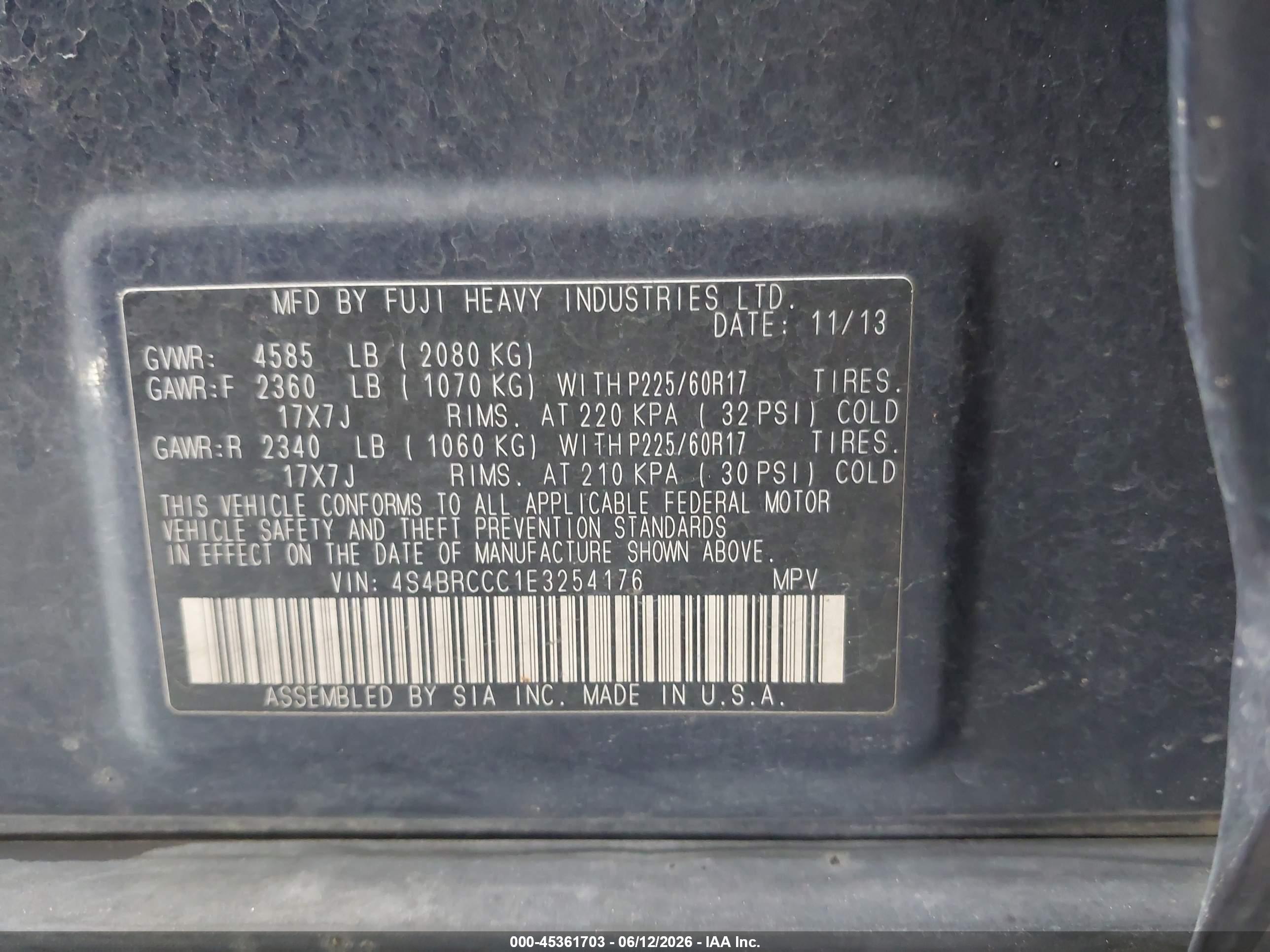SUBARU OUTBACK image 9