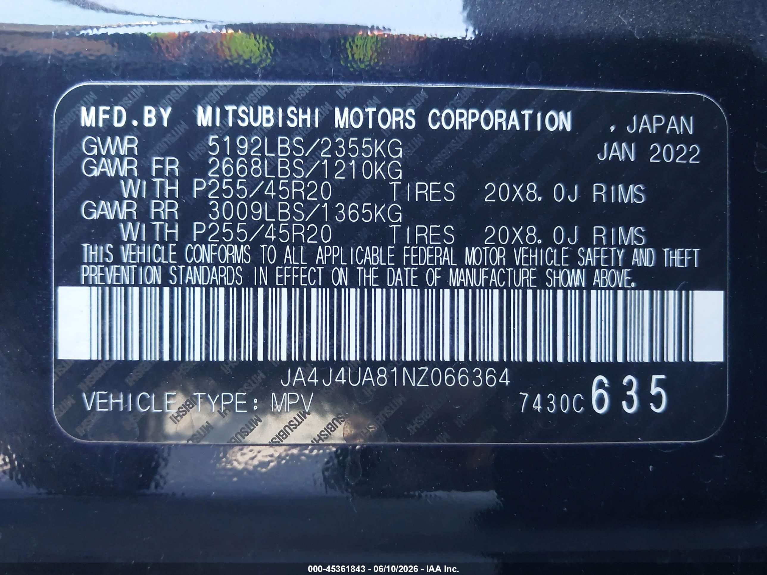 MITSUBISHI OUTLANDER image 9